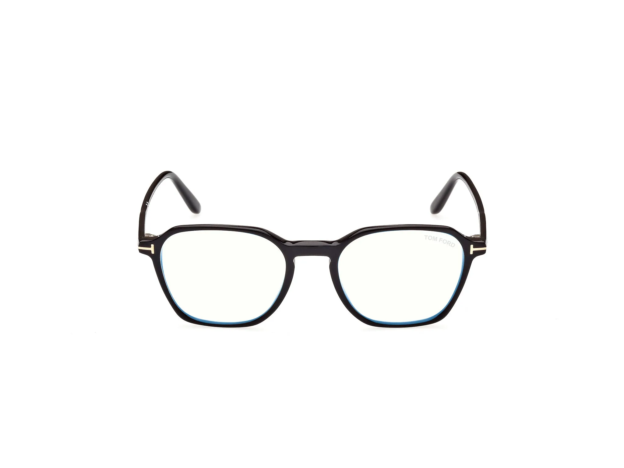 TOM FORD FT5804-B 1 Montature da vista Acetato Nero Geometrica Normale - immagine 2