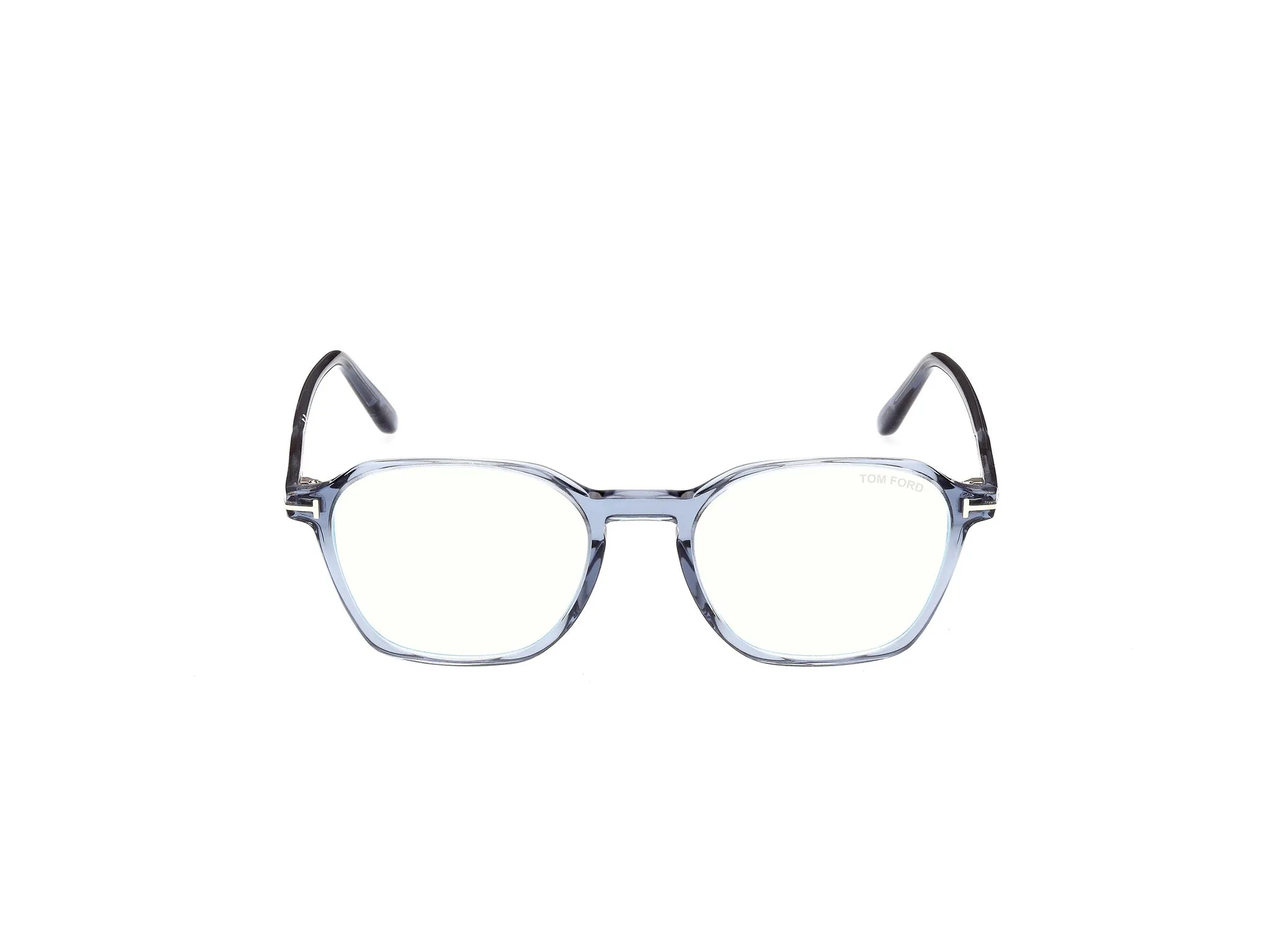 TOM FORD FT5804-B 90 Montature da vista Acetato Blu Geometrica Normale - immagine 2