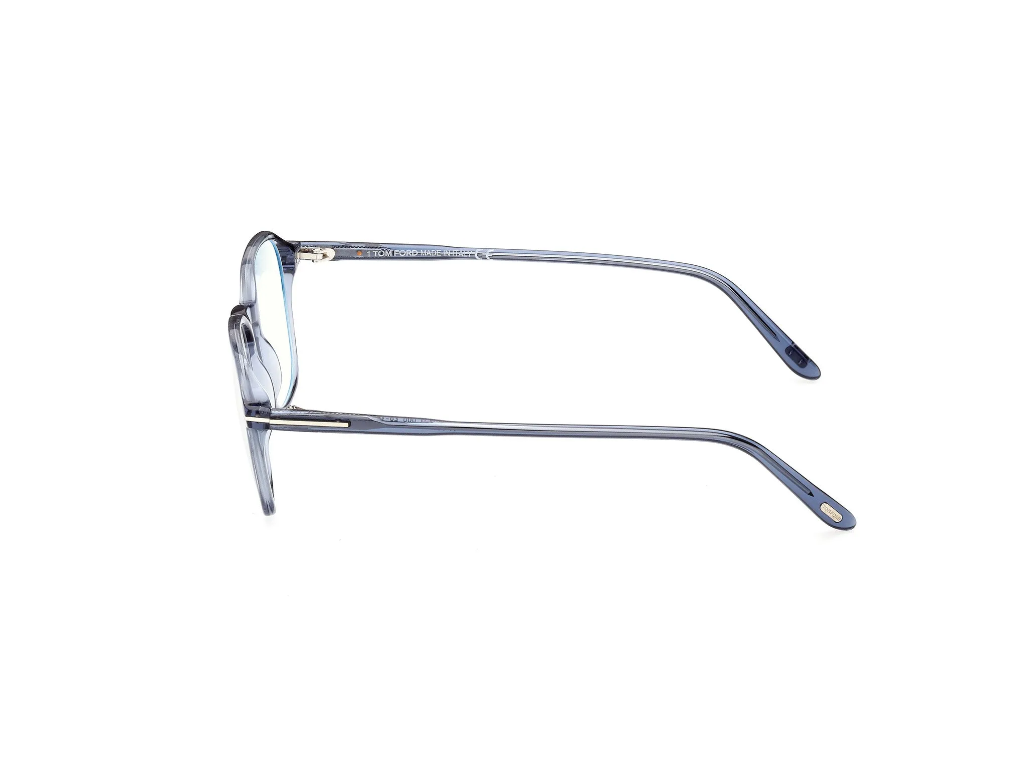 TOM FORD FT5804-B 90 Montature da vista Acetato Blu Geometrica Normale - immagine 3