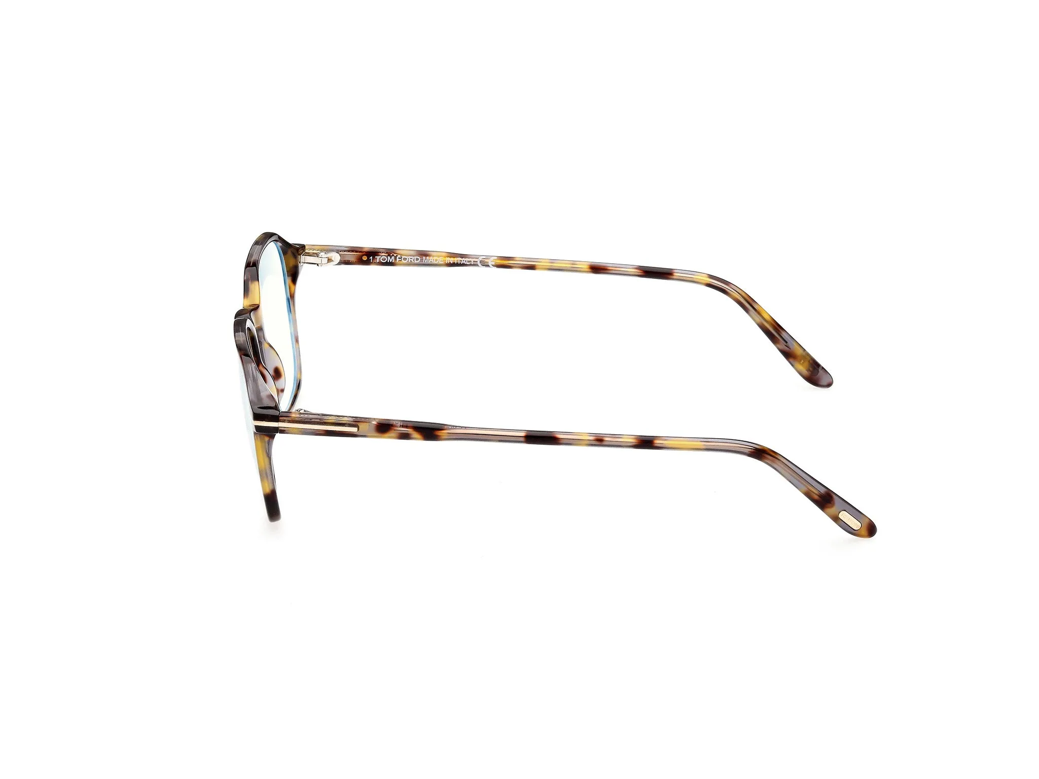 TOM FORD FT5804-B 55 Montature da vista Acetato Havana Geometrica Normale - immagine 3