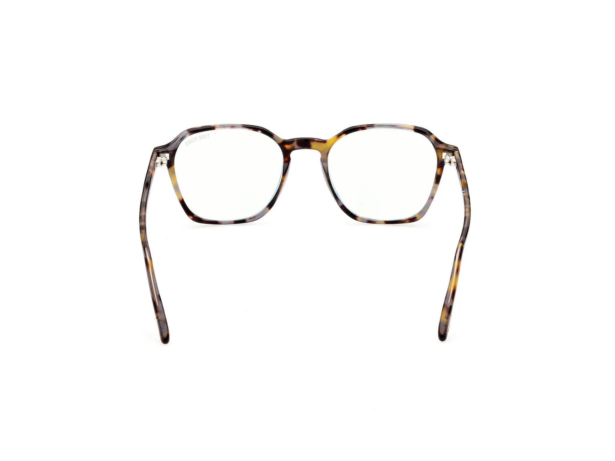 TOM FORD FT5804-B 55 Montature da vista Acetato Havana Geometrica Normale - immagine 4