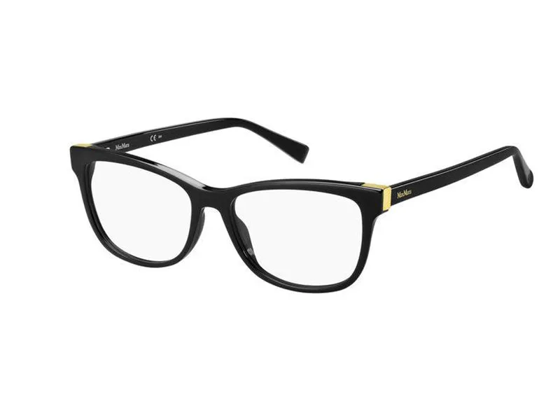 Max Mara Mm 1423 807 Montature da vista outlet Plastica Nero Squadrata - immagine 1