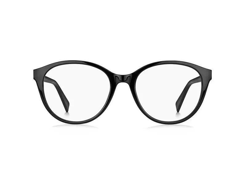 Max Mara Mm 1391 807 Montature da vista outlet Acetato Nero Rotonda - immagine 2