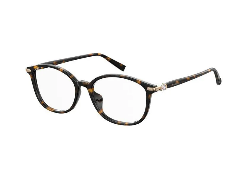 Max Mara Mm 1403/f 086 Montature da vista outlet Plastica Havana Rotonda - immagine 1