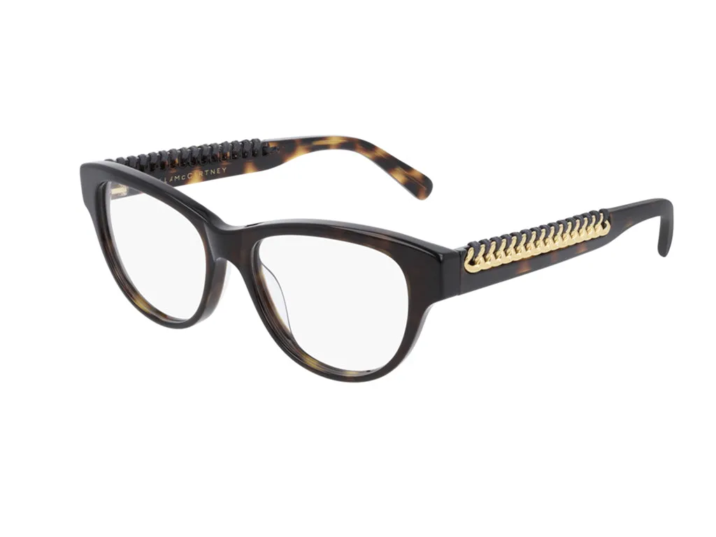 Stella McCartney Donna SC0221O 001 Montature da vista outlet Acetato Havana Squadrata - immagine 1