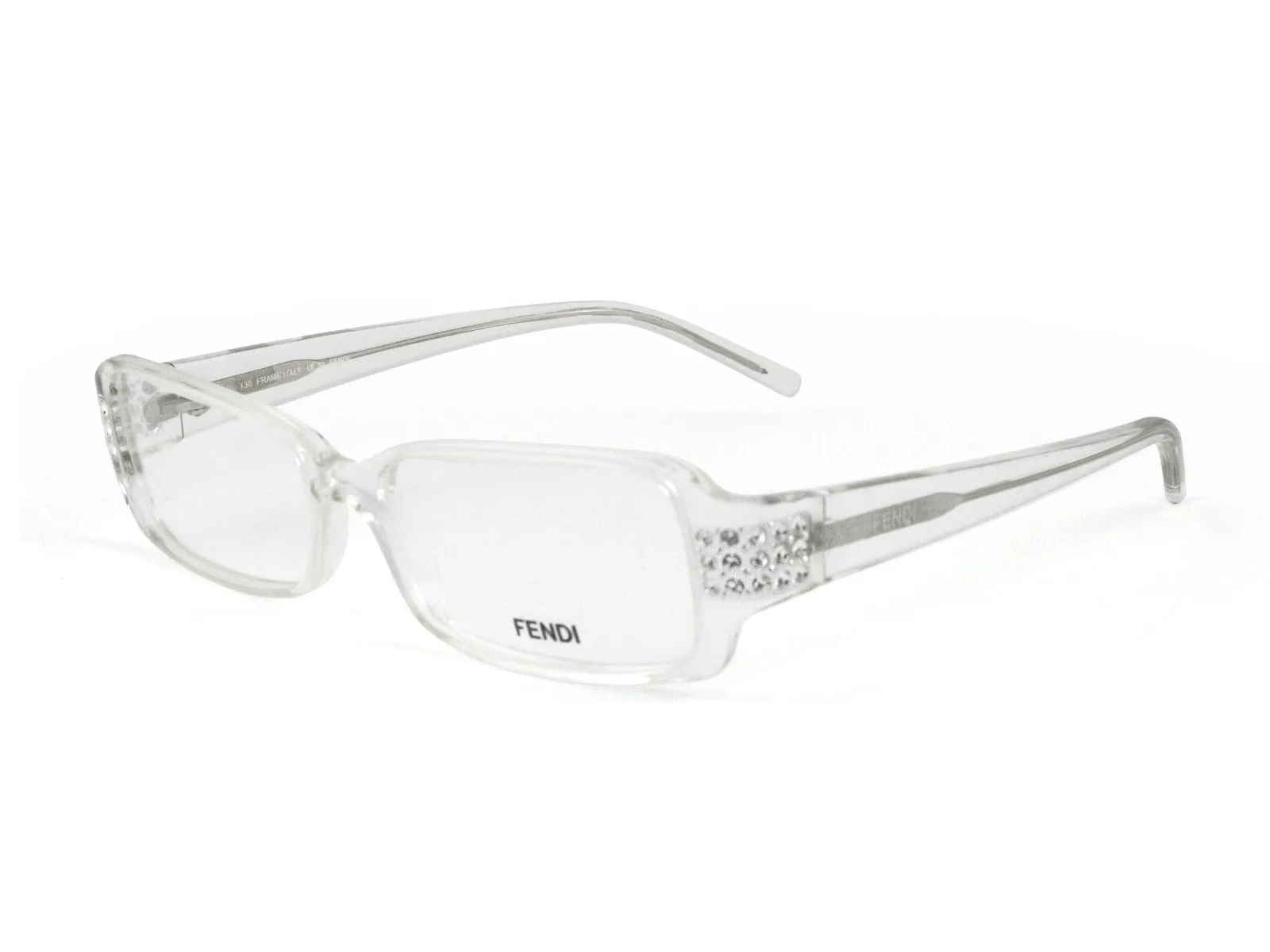 Fendi FE62252000 000 Montature da vista outlet Bianco Squadrata - immagine 1