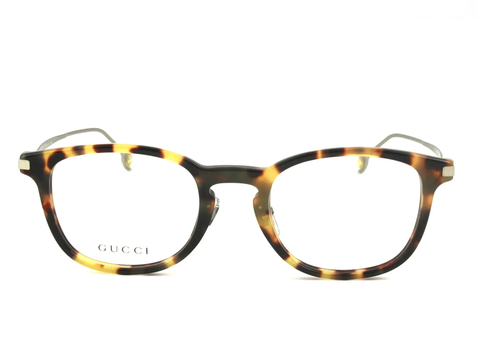 Gucci Donna GG1073 K8S/22 Montature da vista outlet Havana chiaro Rotonda - immagine 2