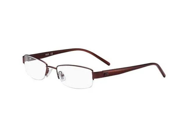 Hugo Boss BOSS 0041 SII Montature da vista outlet Metallo Rosso Squadrata - immagine 1