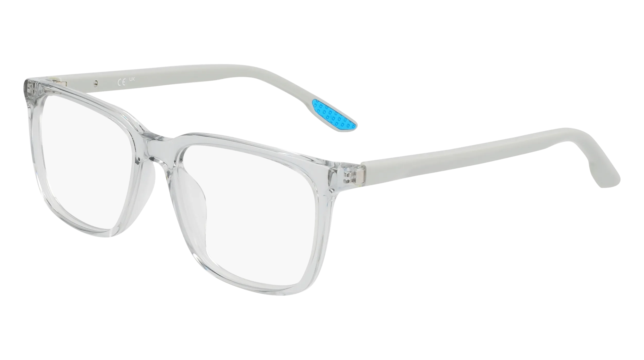 Nike Junior Nike NIKE 5056 051 Montature da vista bambino Acetato Argento Squadrata Normale Normale - immagine 1