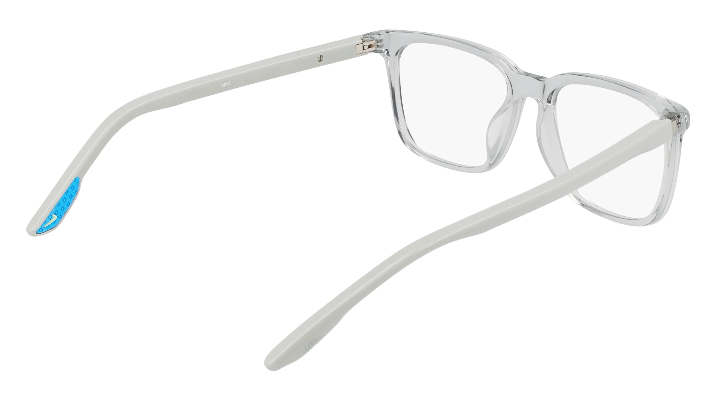 Nike Junior Nike NIKE 5056 051 Montature da vista bambino Acetato Argento Squadrata Normale Normale - immagine 4