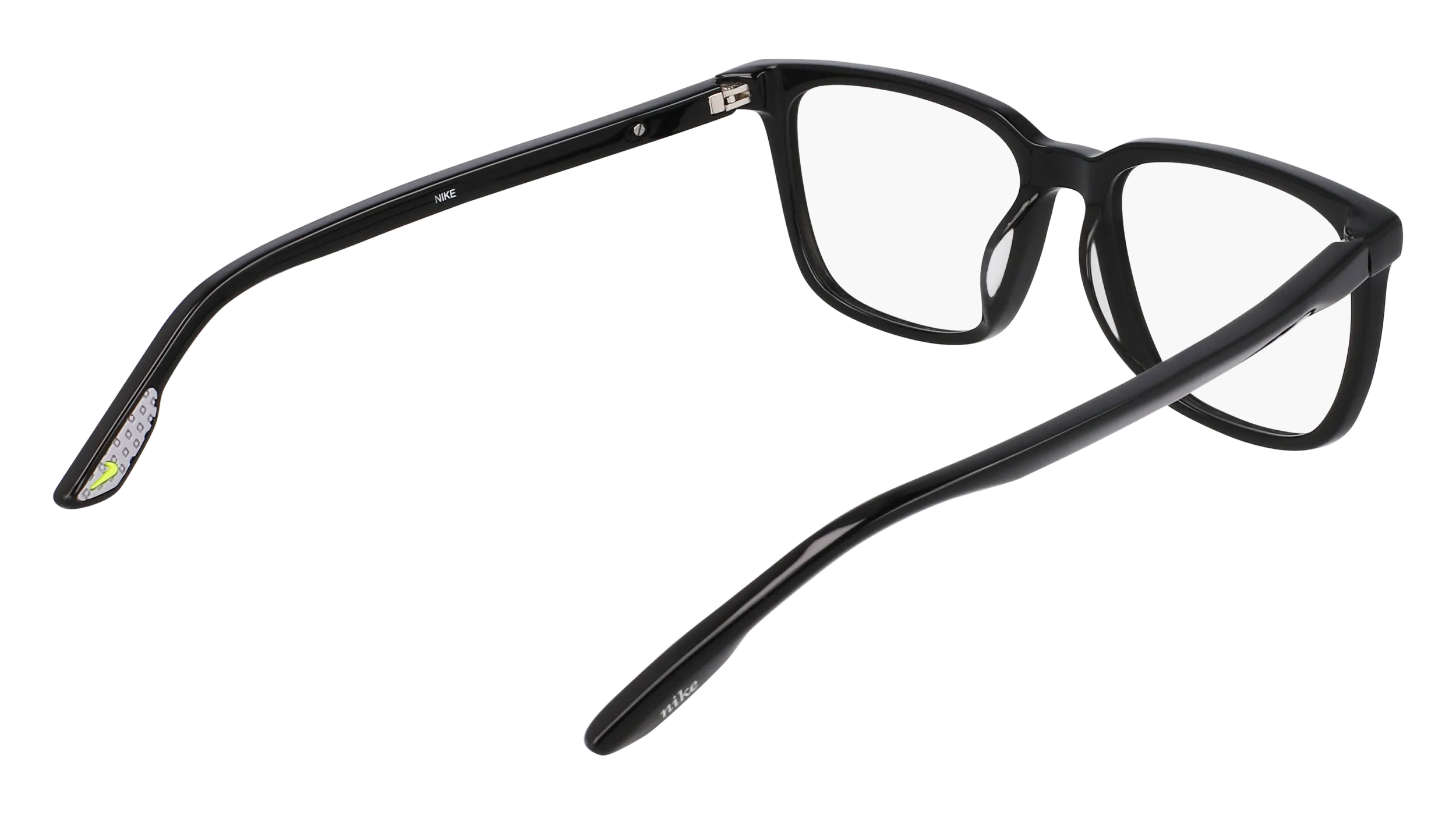 Nike Junior Nike NIKE 5056 001 Montature da vista bambino Acetato Nero Squadrata Normale Normale - immagine 4