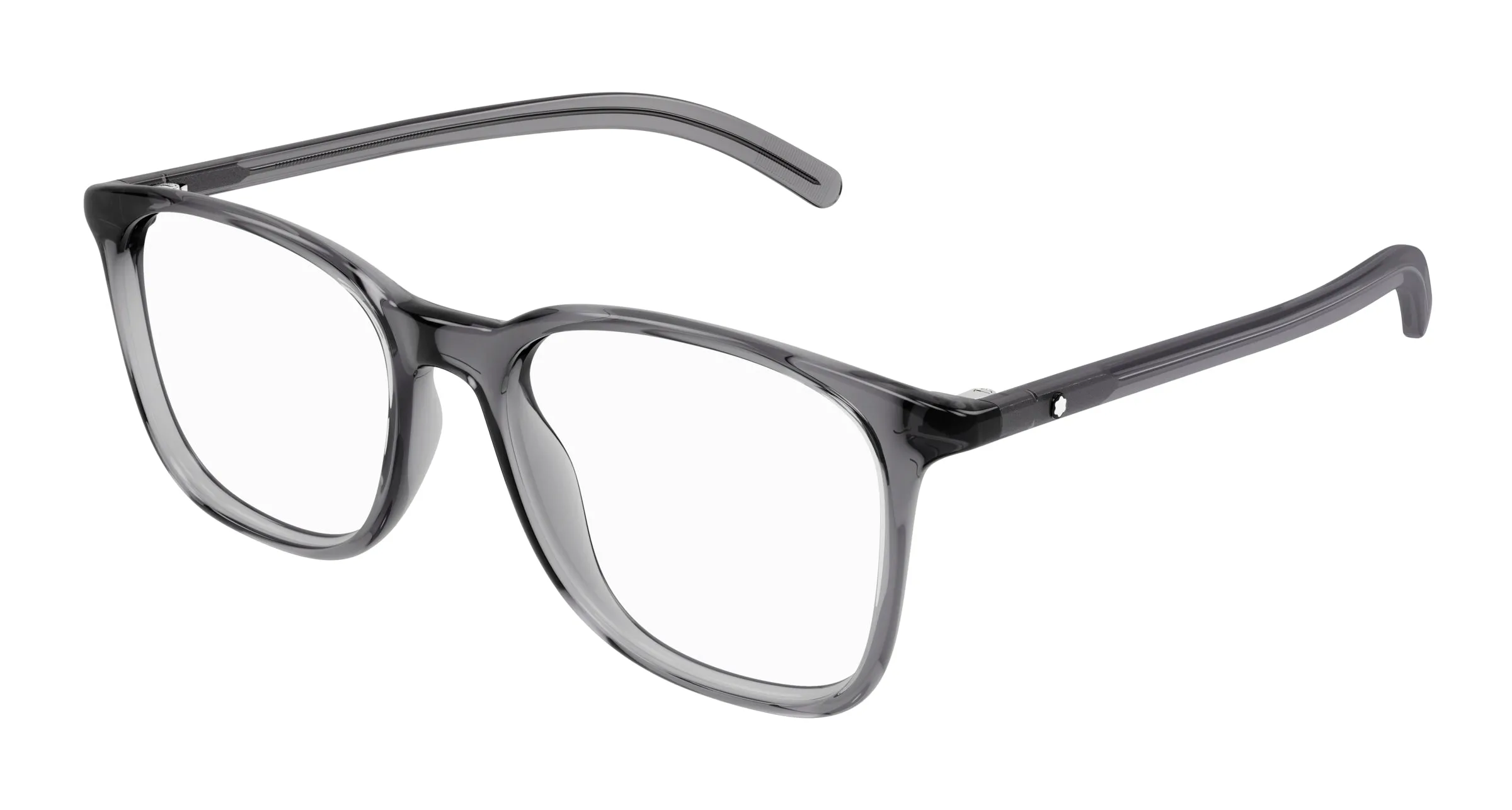 Montblanc Uomo MB0327O 002 Montature da vista Grigio Trasparente Squadrata - immagine 1