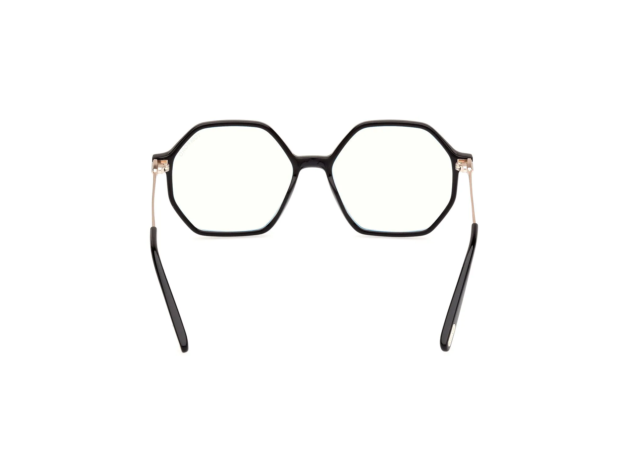 TOM FORD FT5952-B 1 Montature da vista Acetato Nero Geometrica Normale - immagine 4