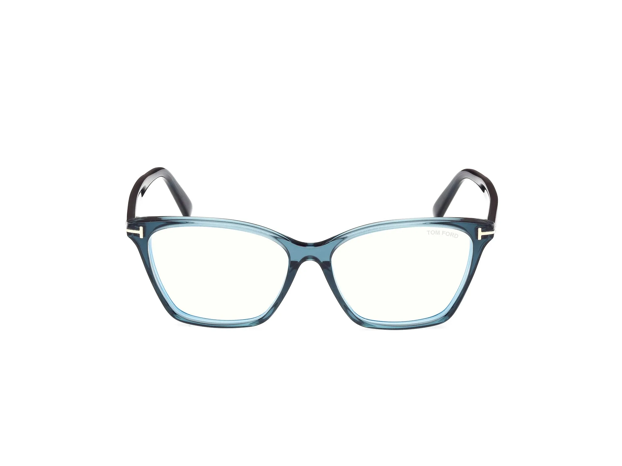 TOM FORD FT5949-B 92 Montature da vista Acetato Blu Cat Eye Normale - immagine 2
