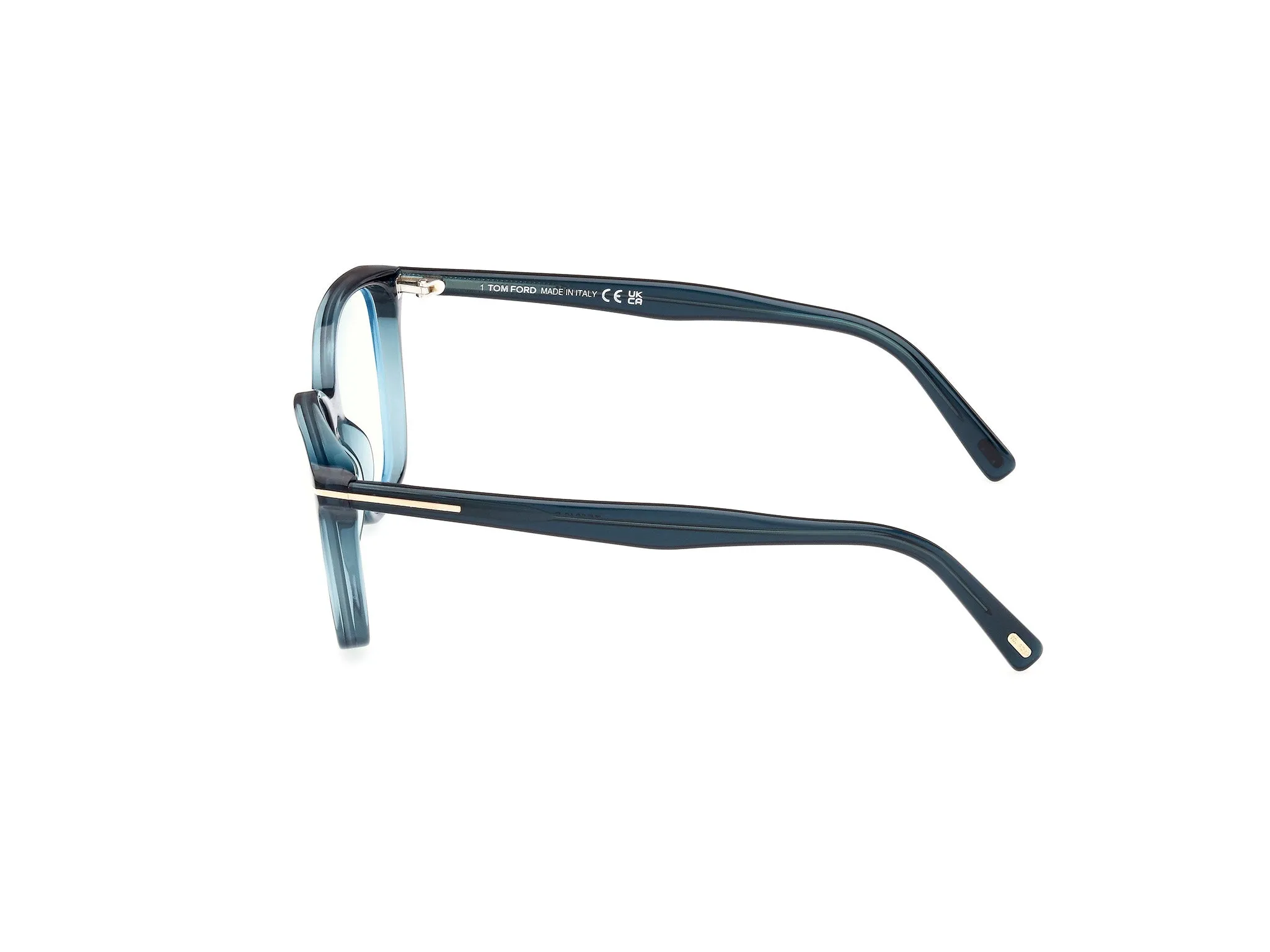 TOM FORD FT5949-B 92 Montature da vista Acetato Blu Cat Eye Normale - immagine 3