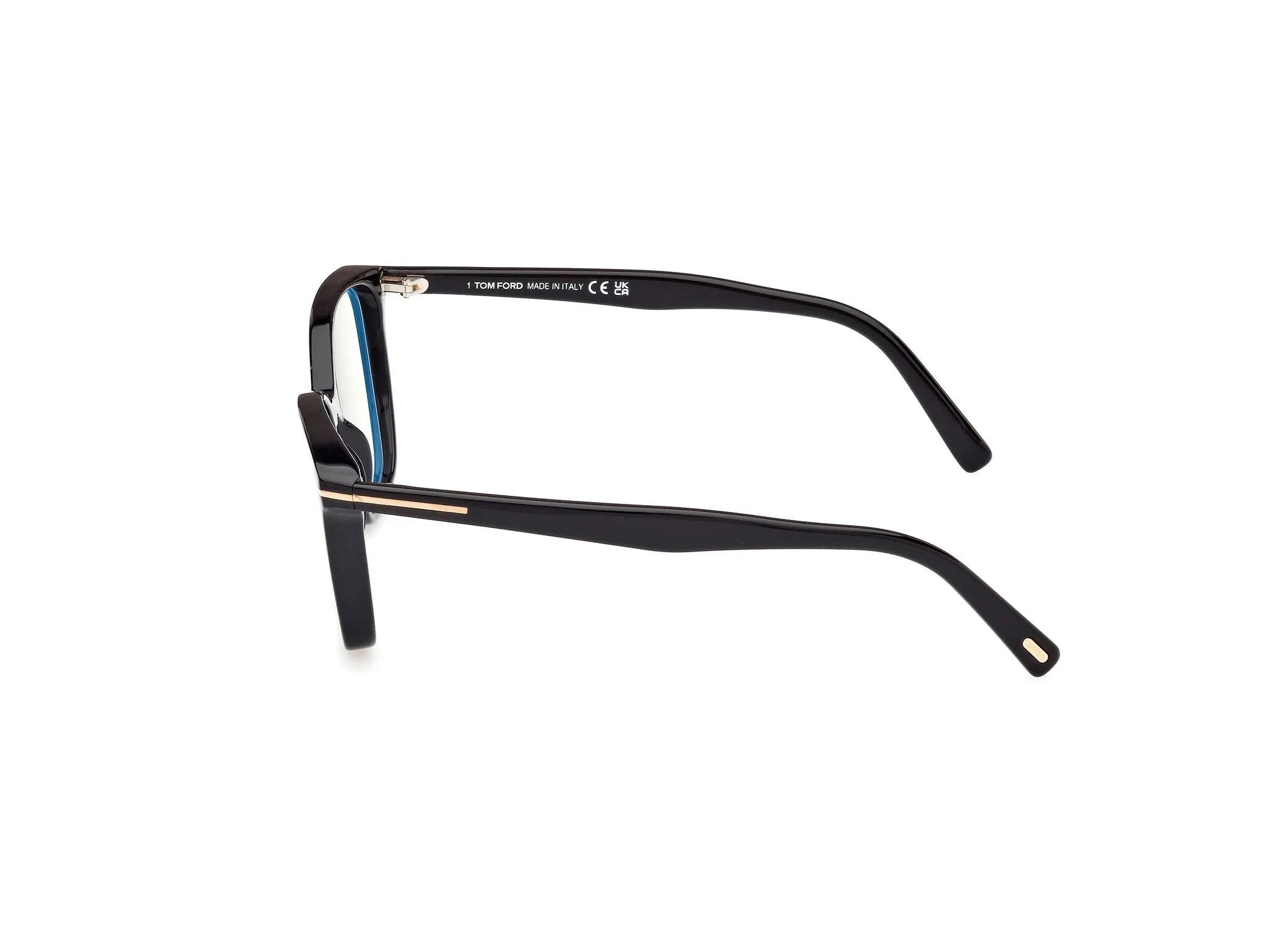 TOM FORD FT5949-B 1 Montature da vista Acetato Nero Cat Eye Normale - immagine 3