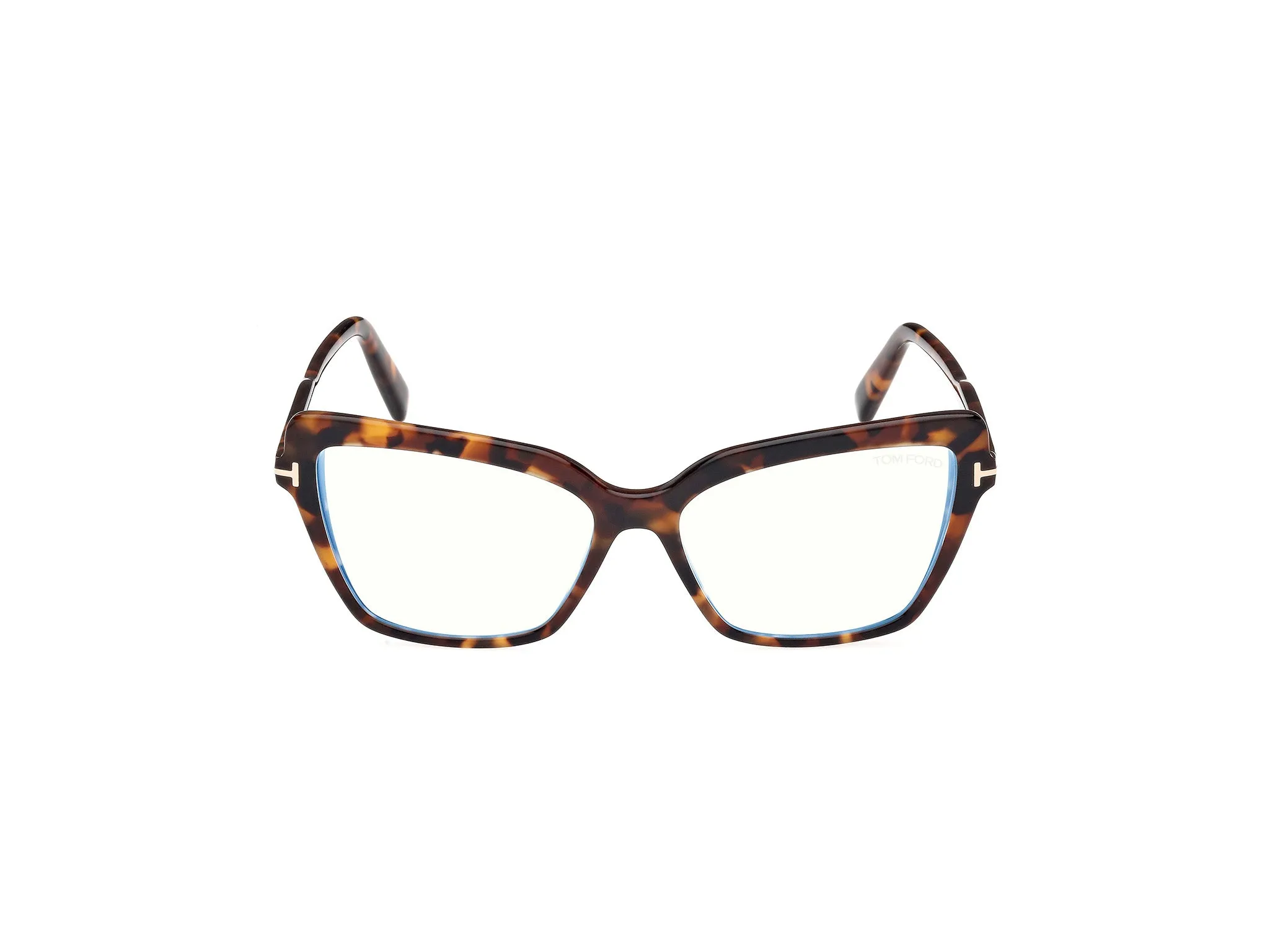 TOM FORD FT5948-B 52 Montature da vista Acetato Havana Cat Eye Normale - immagine 2