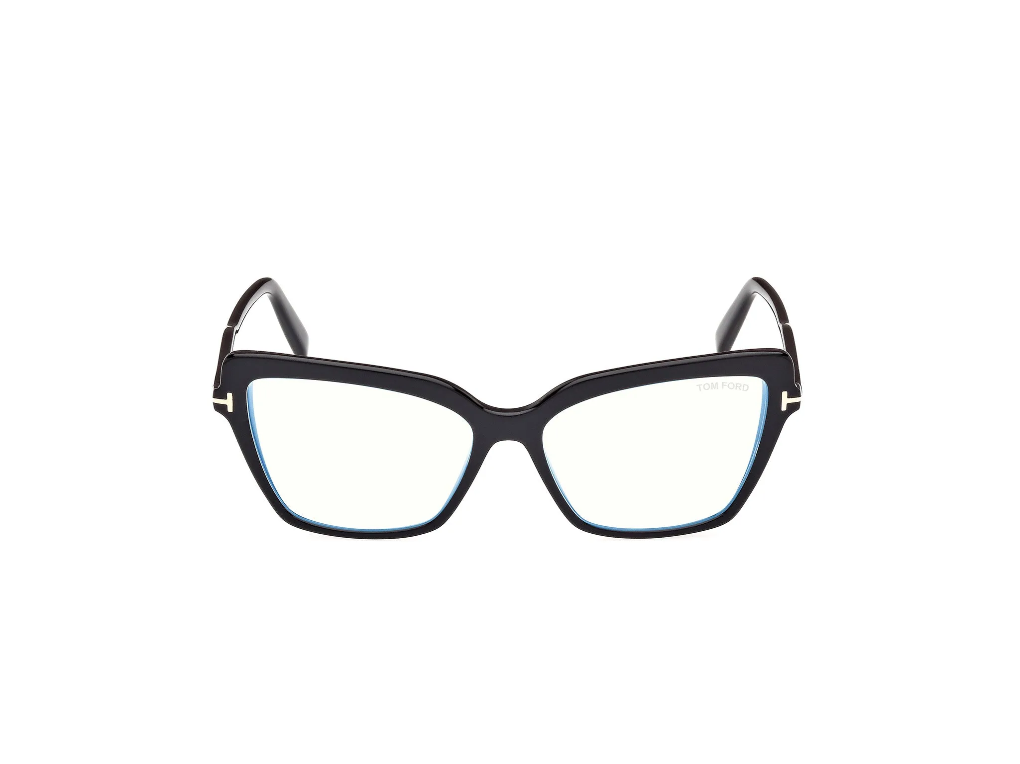 TOM FORD FT5948-B 1 Montature da vista Acetato Nero Cat Eye Normale - immagine 2