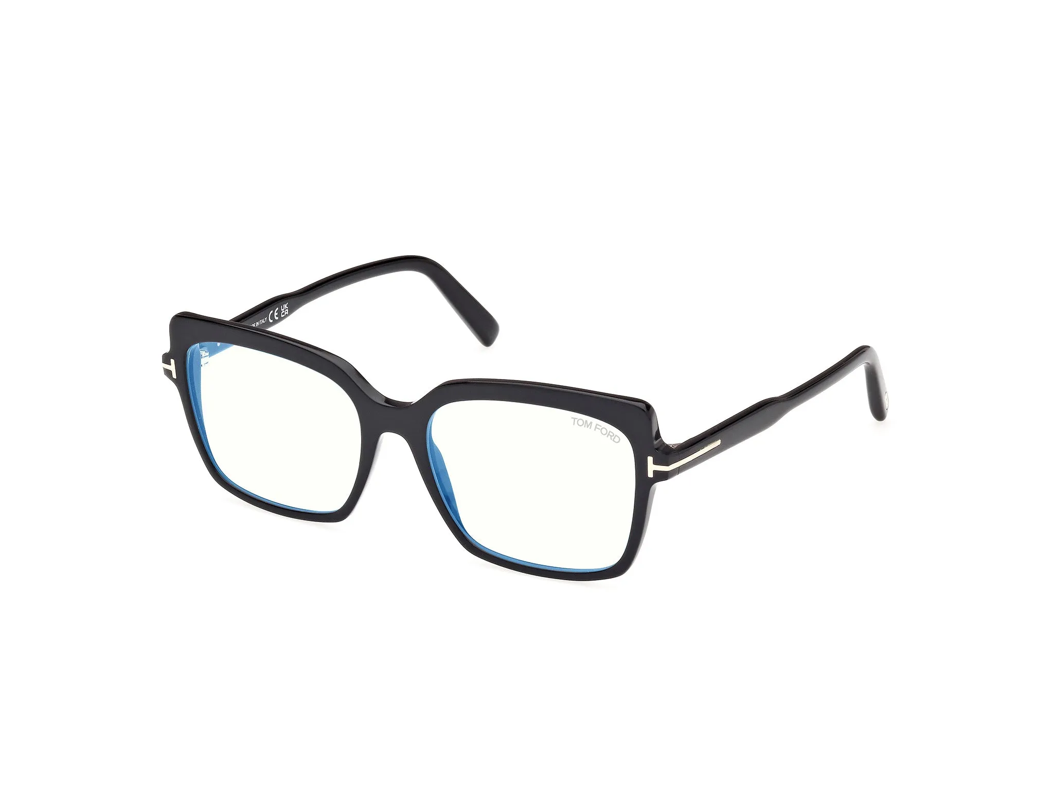 TOM FORD FT5947-B 1 Montature da vista Acetato Nero Farfalla Normale - immagine 1