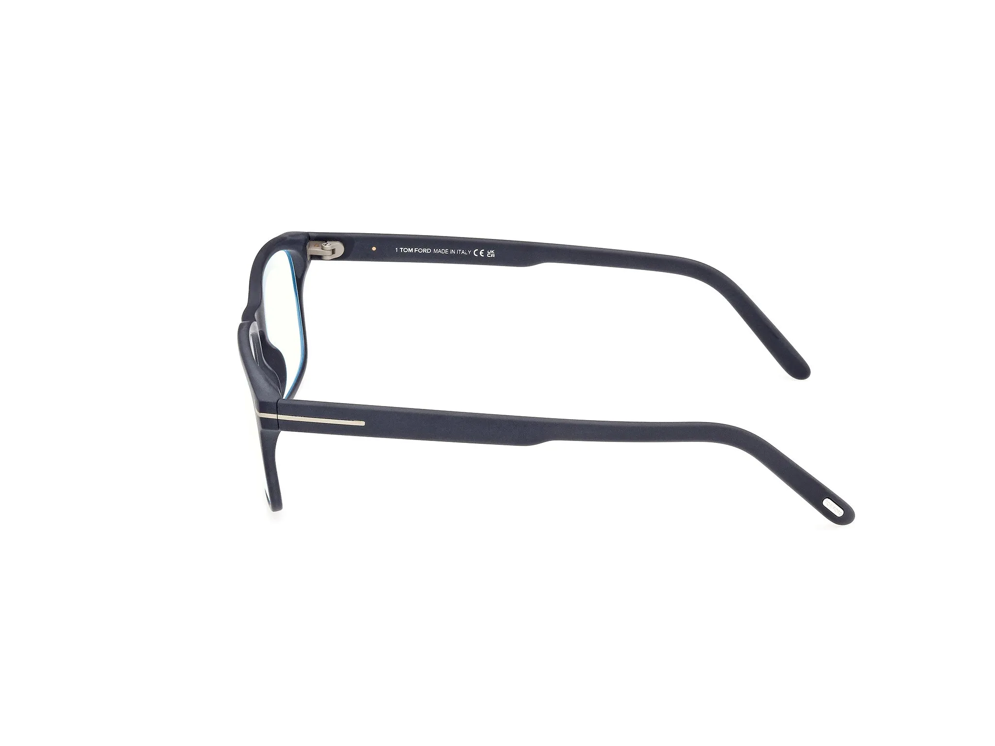 TOM FORD FT5938-B 91 Montature da vista Acetato Blu Squadrata Normale - immagine 3
