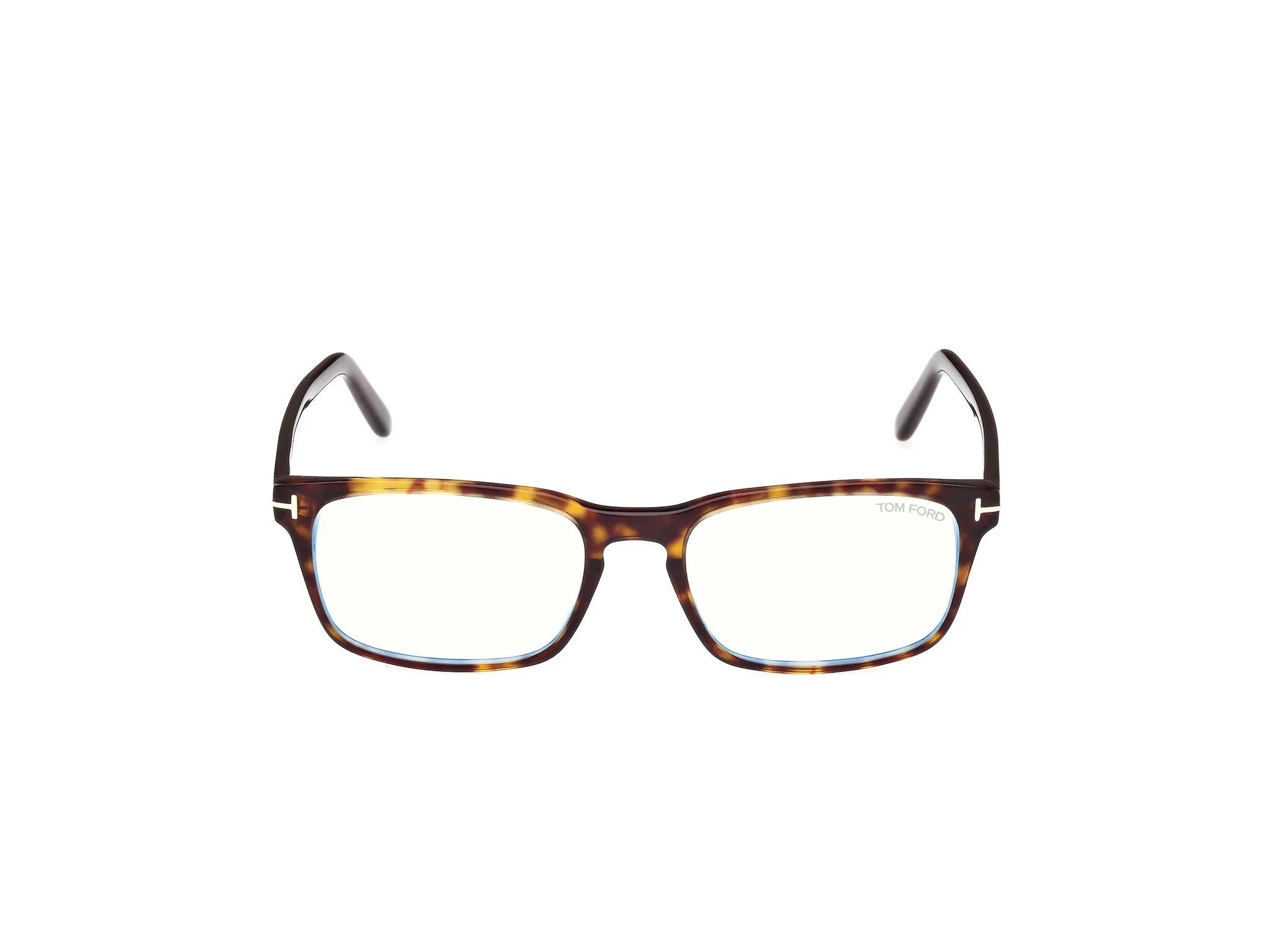TOM FORD FT5938-B 52 Montature da vista Acetato Havana Squadrata Normale - immagine 2