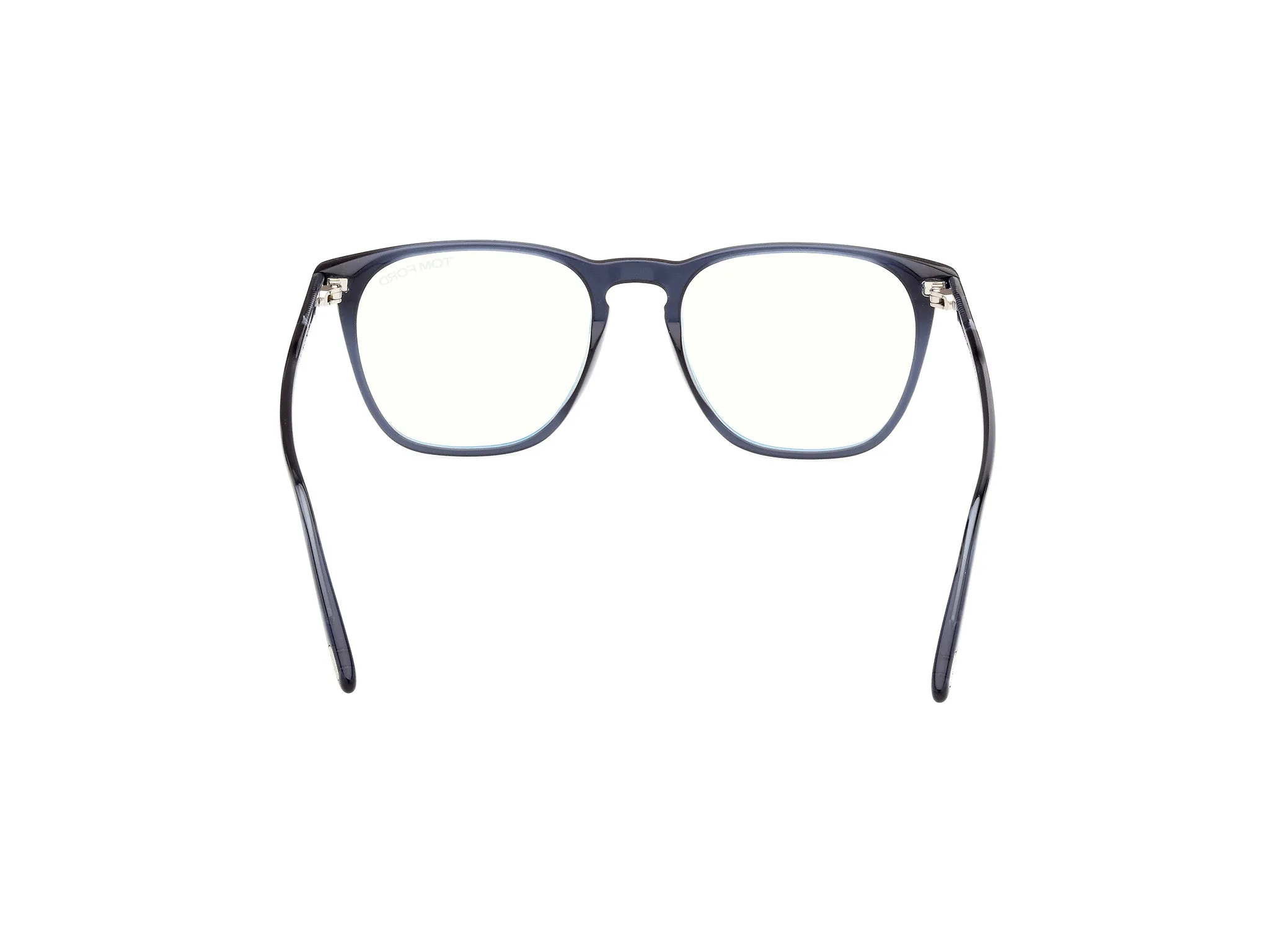 TOM FORD FT5937-B 90 Montature da vista Acetato Blu Rotonda Normale - immagine 4