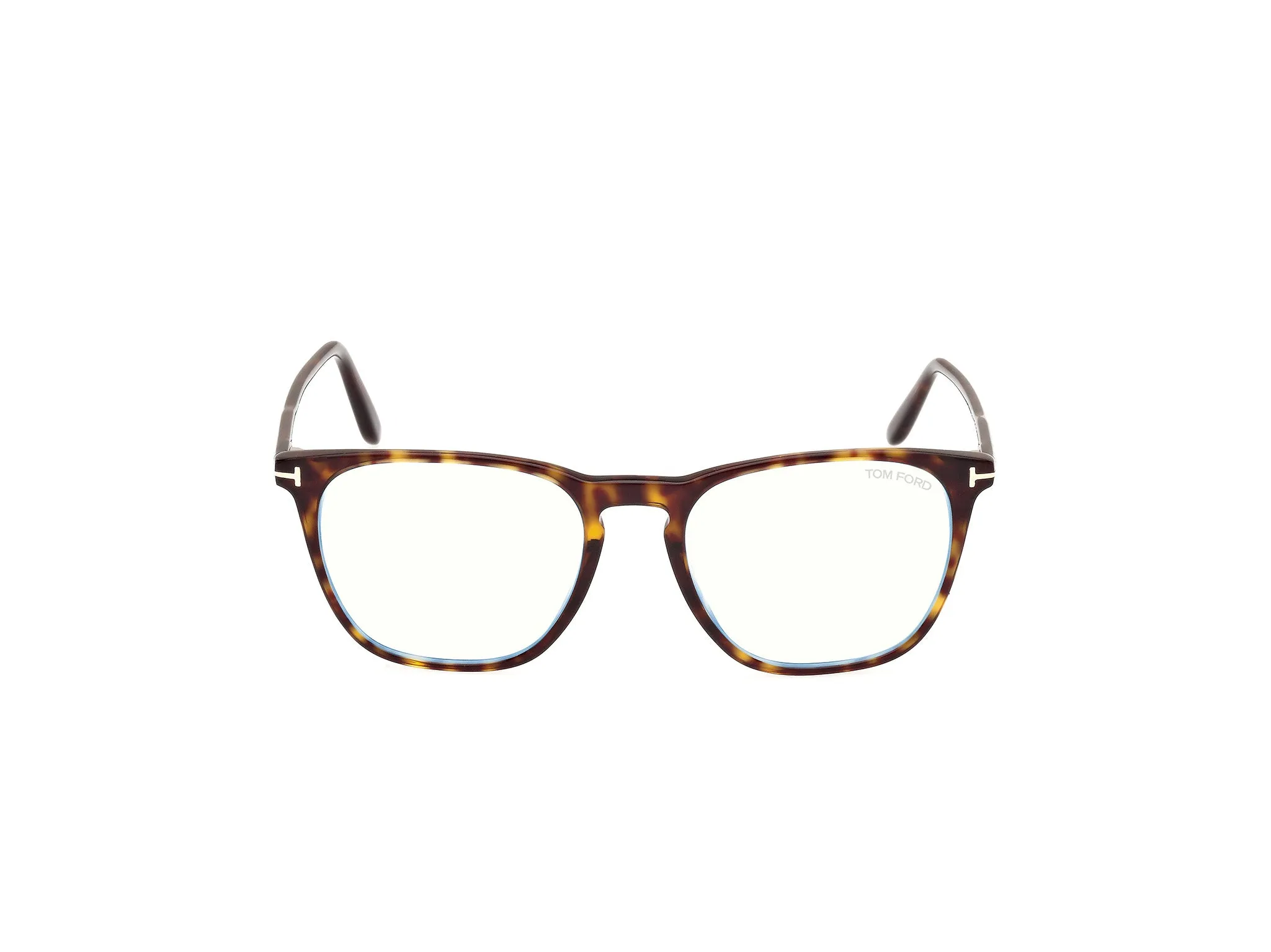 TOM FORD FT5937-B 52 Montature da vista Acetato Havana Rotonda Normale - immagine 2
