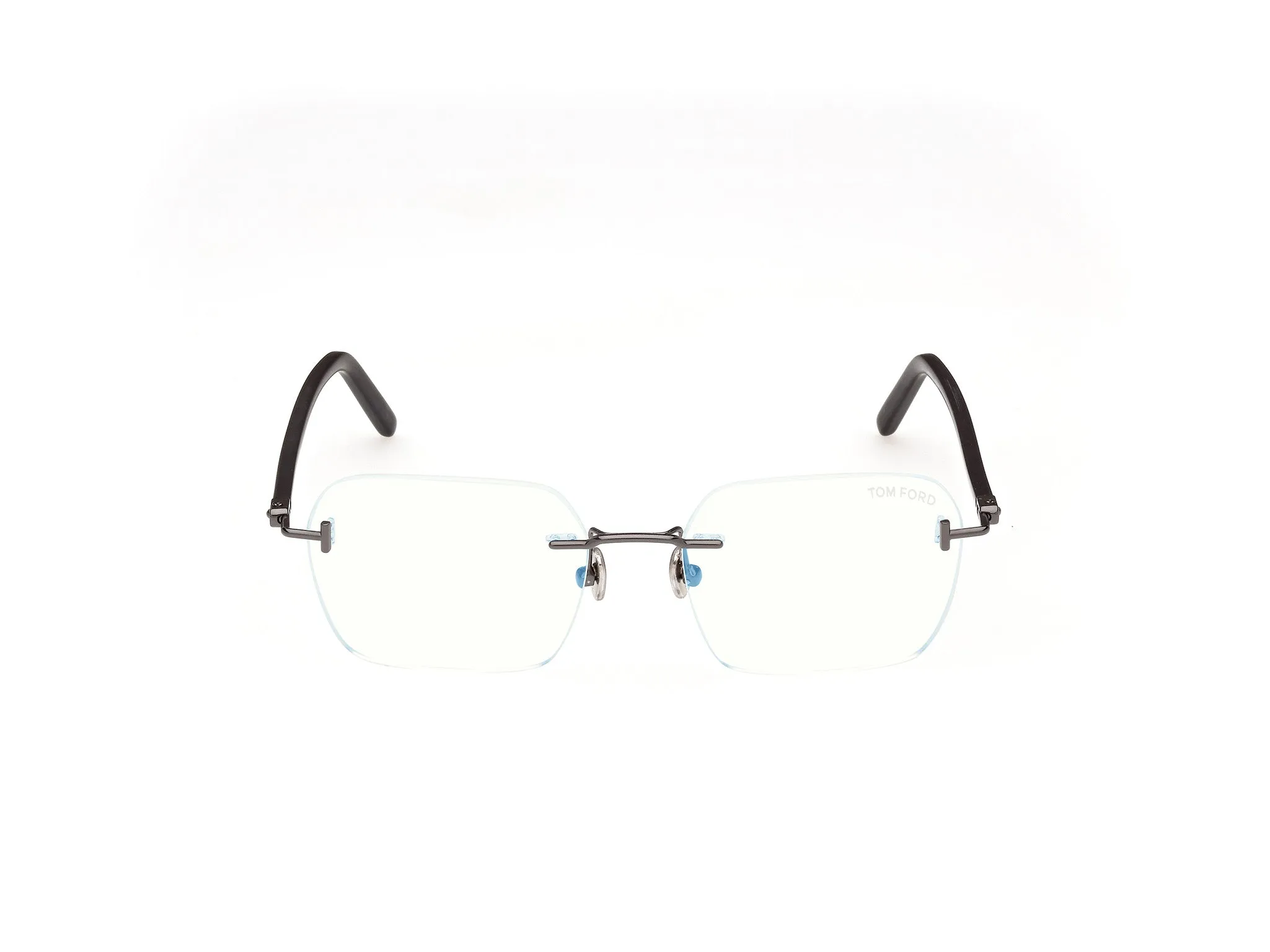 TOM FORD FT5934-B 12 Montature da vista Metallo Rutenio Squadrata Normale - immagine 2