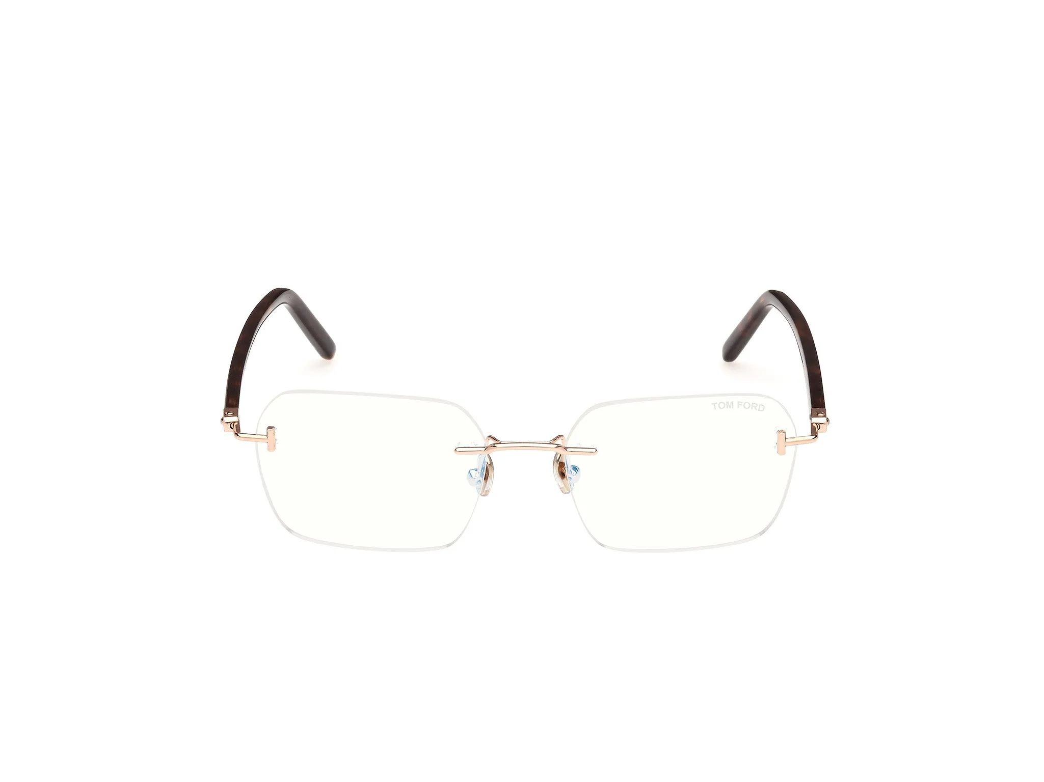 TOM FORD FT5934-B 28 Montature da vista Metallo Oro Squadrata Normale - immagine 2
