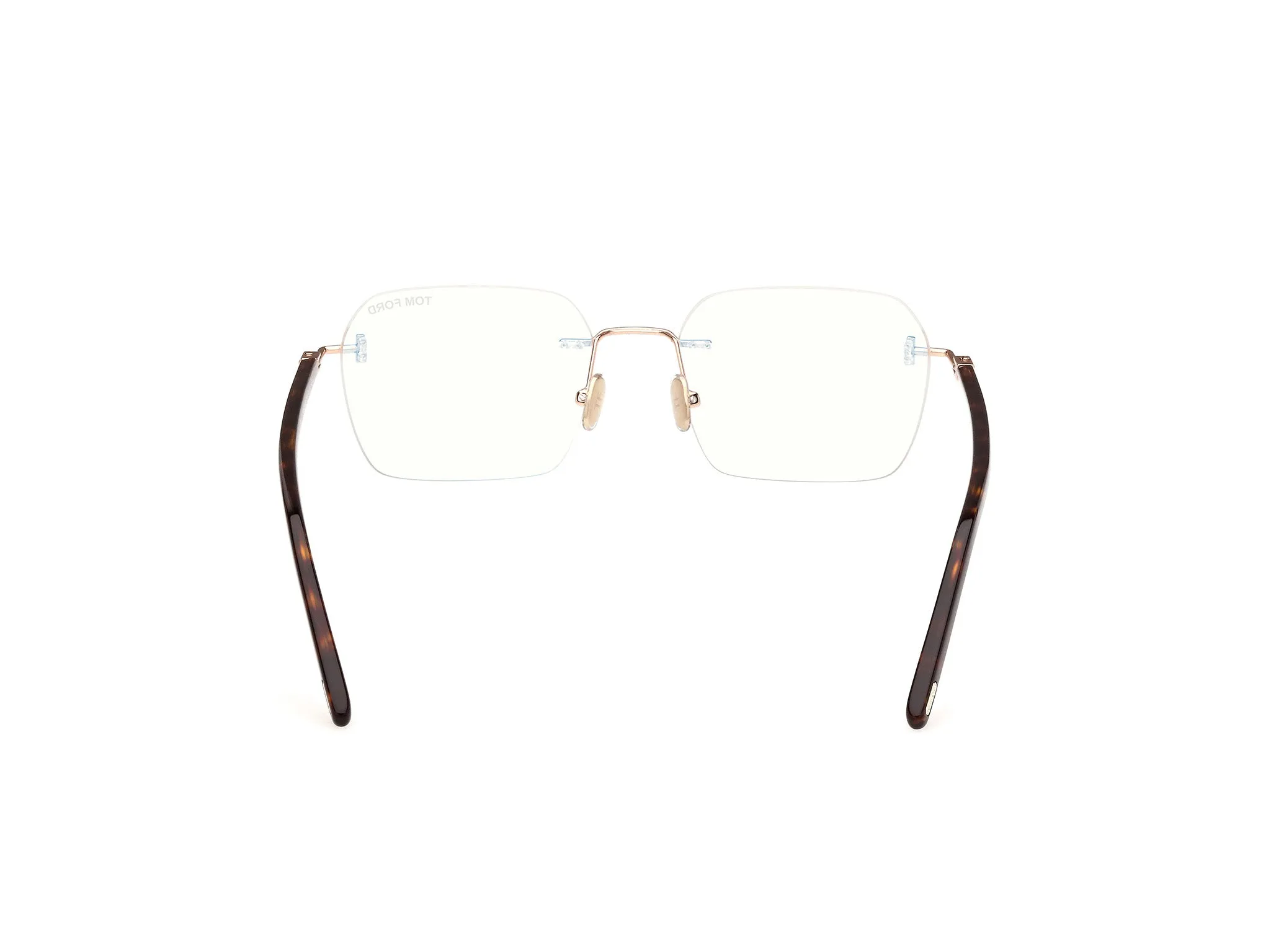 TOM FORD FT5934-B 28 Montature da vista Metallo Oro Squadrata Normale - immagine 4