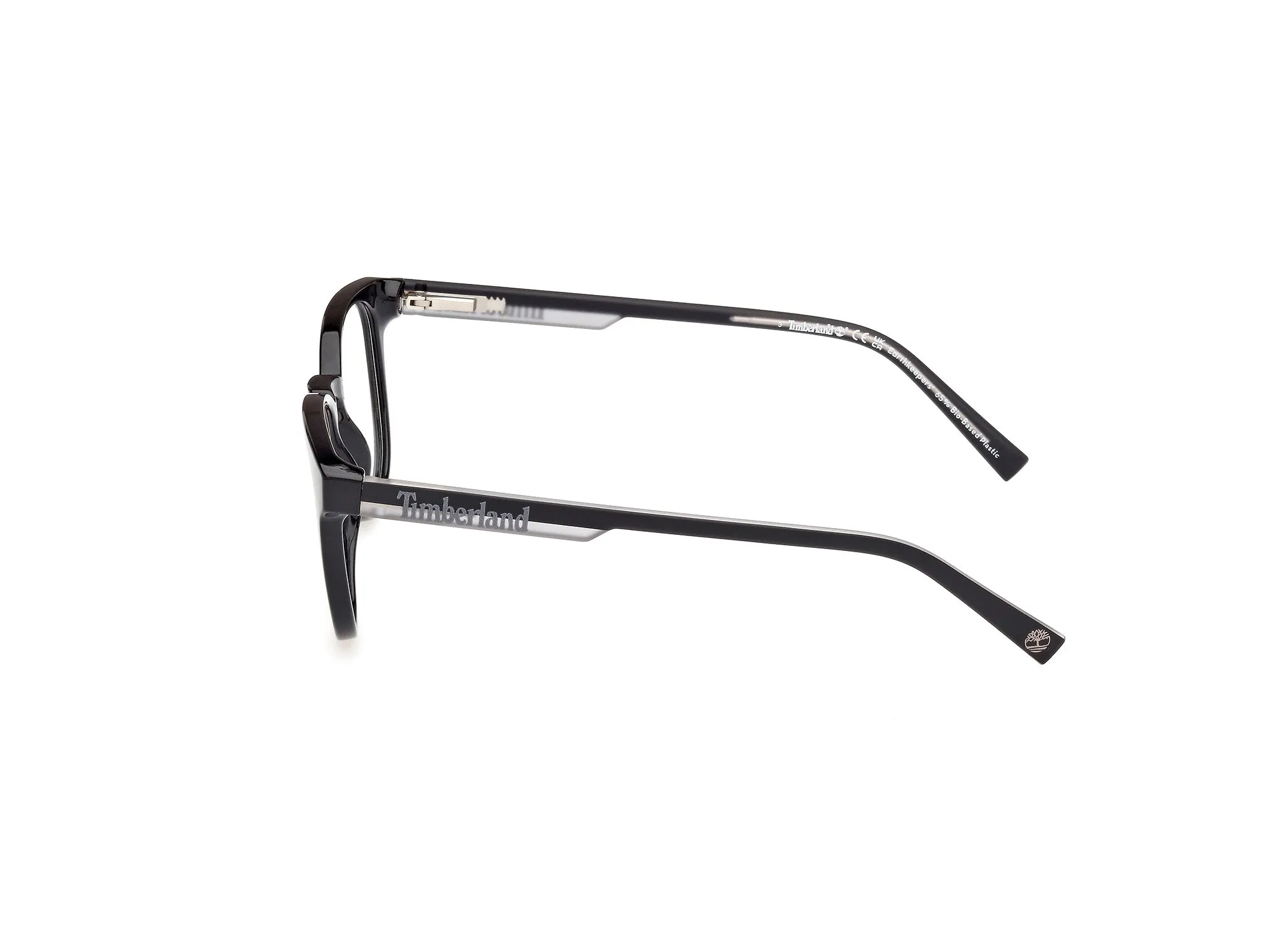Timberland TB50013 1 Montature da vista Iniettato Nero Rotonda Normale - immagine 3