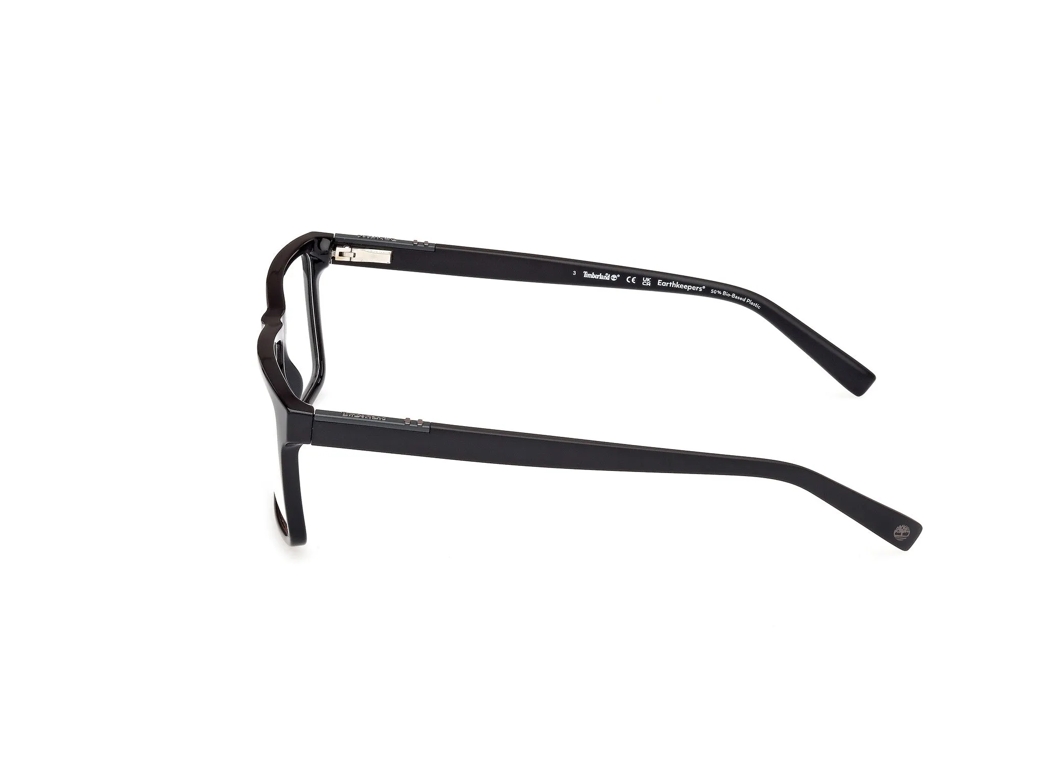 Timberland TB50004 1 Montature da vista Iniettato Nero Squadrata Normale - immagine 3