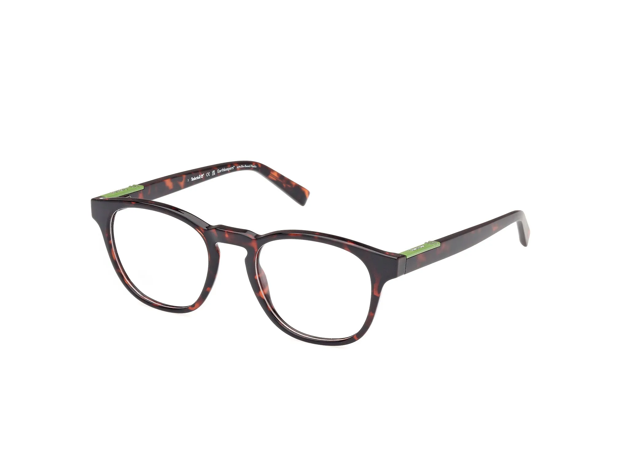 Timberland TB50003 52 Montature da vista Iniettato Havana Rotonda Normale - immagine 1