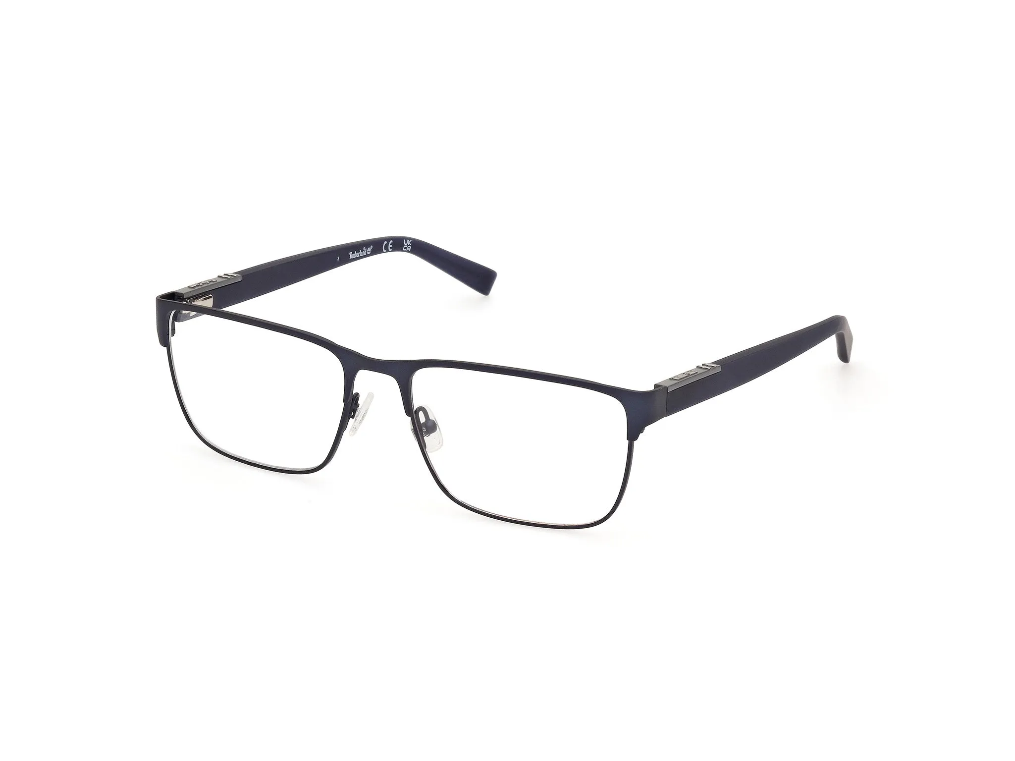 Timberland TB50002 91 Montature da vista Metallo Blu Squadrata Normale - immagine 1