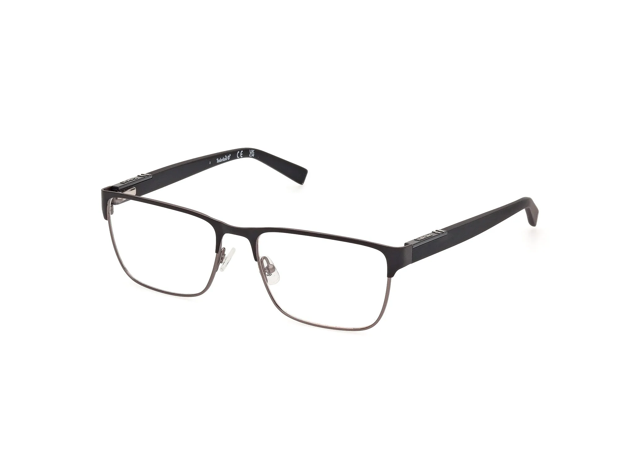Timberland TB50002 2 Montature da vista Metallo Nero Squadrata Normale - immagine 1