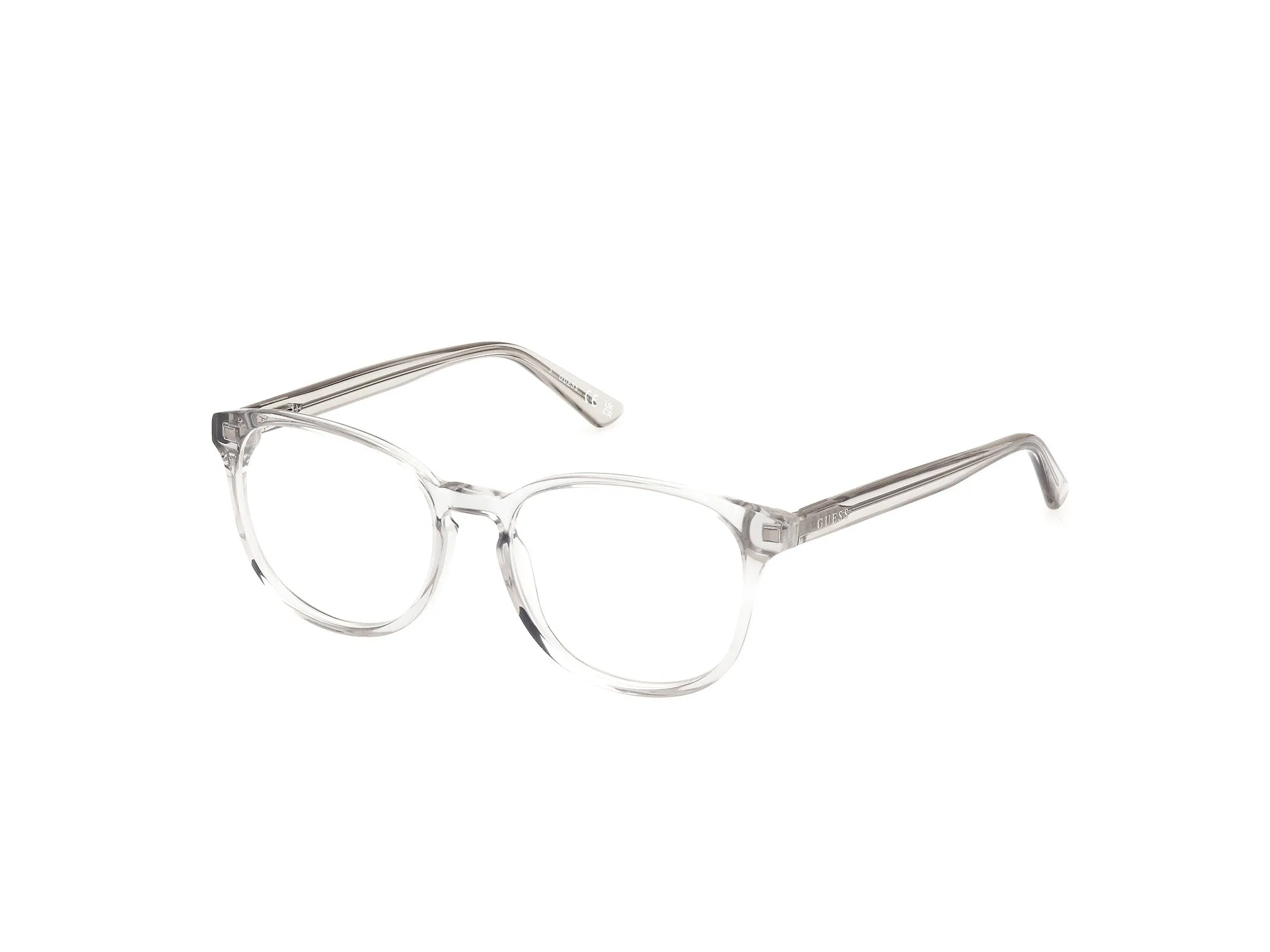 Guess GU8289 20 Montature da vista Acetato Grigio Rotonda Normale - immagine 1