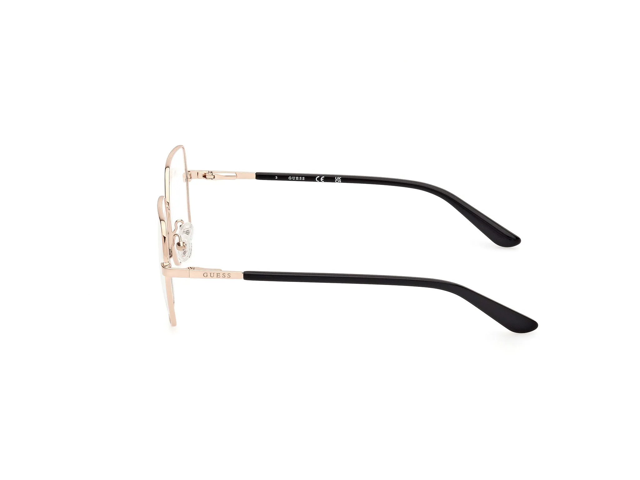 Guess GU8288 32 Montature da vista Metallo Oro Squadrata Normale - immagine 3