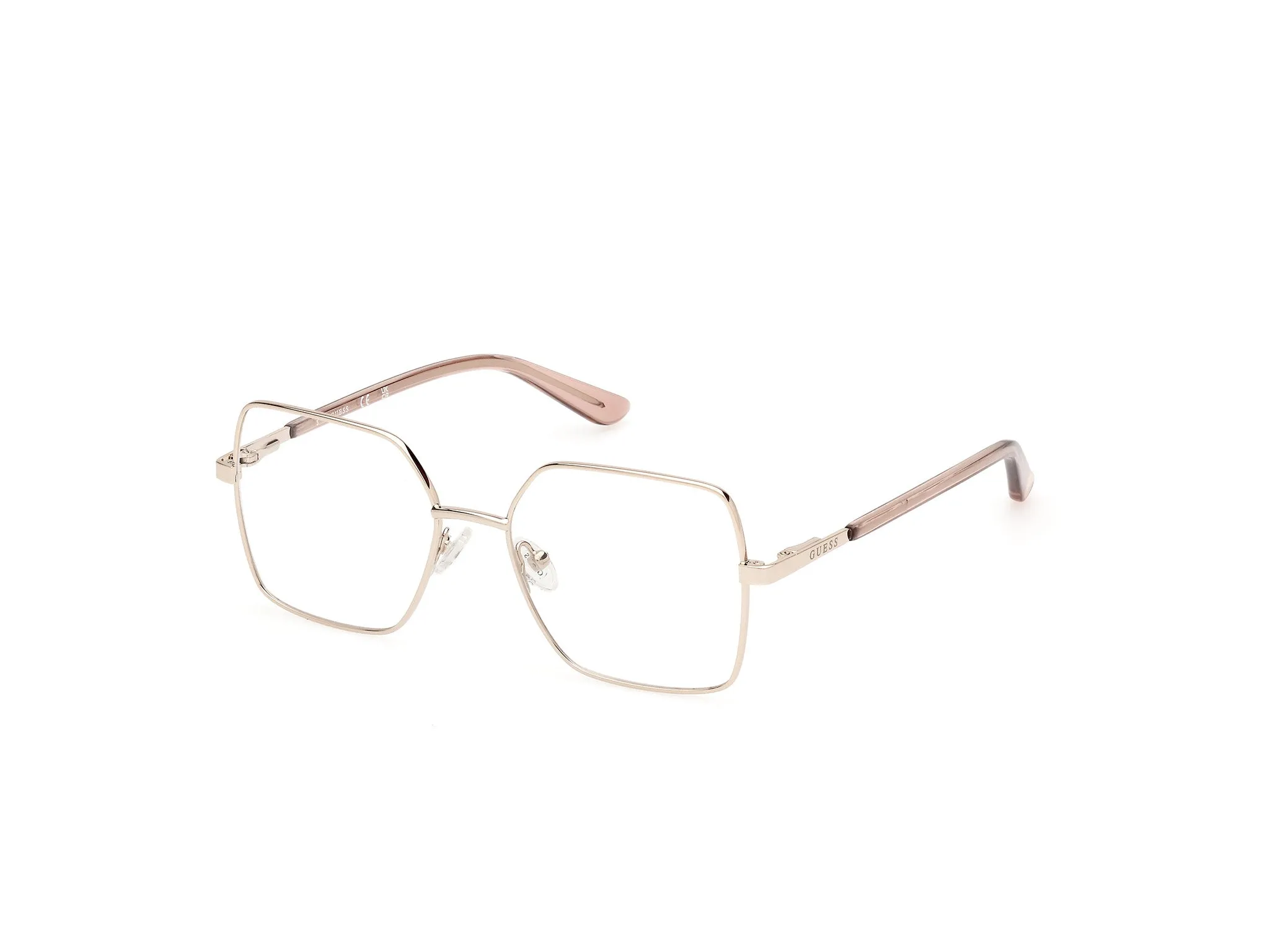Guess GU8288 33 Montature da vista Metallo Oro Squadrata Normale - immagine 1