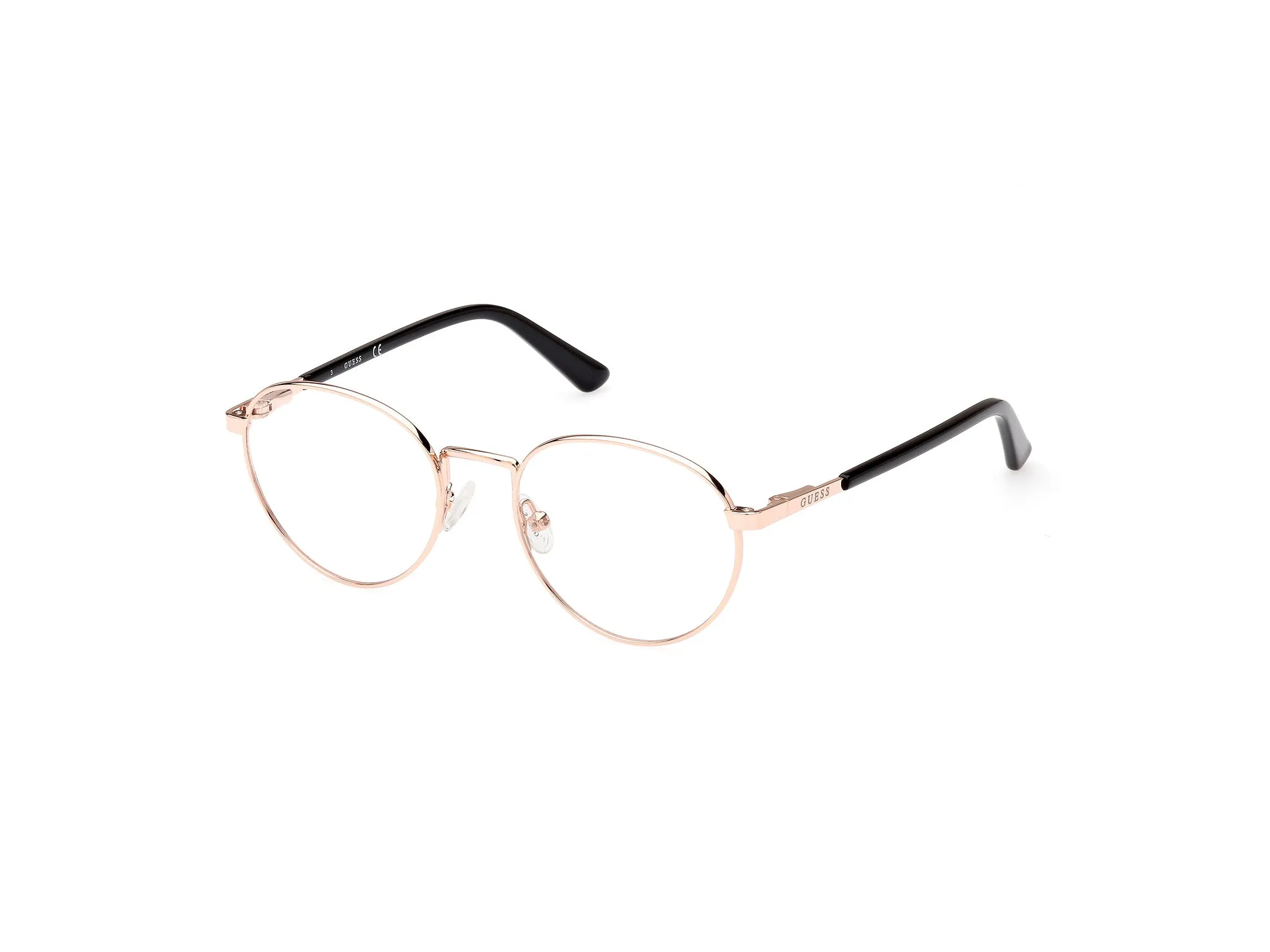 Guess GU8274 5 Montature da vista Alluminio Nero Rotonda Normale - immagine 1