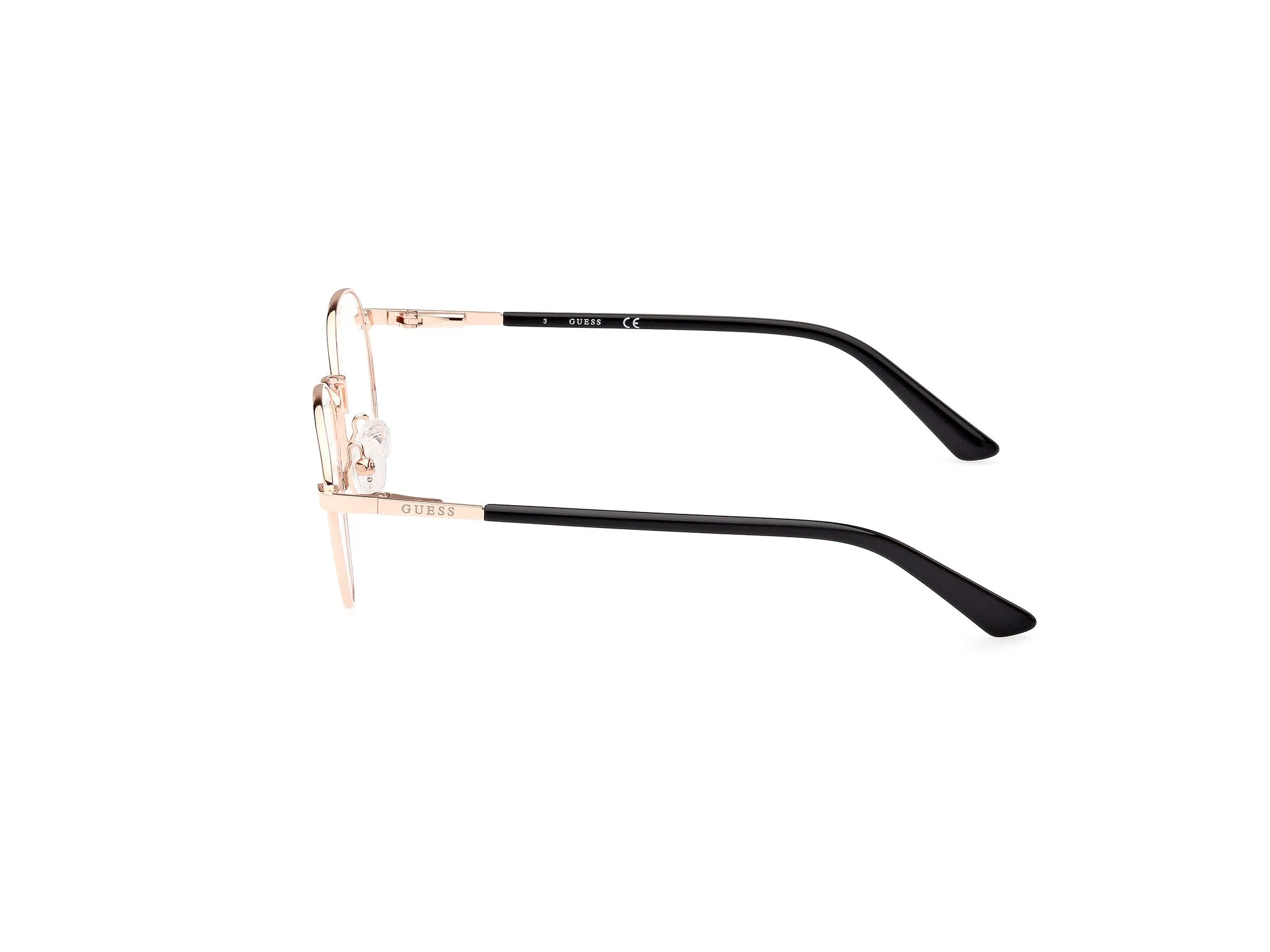 Guess GU8274 5 Montature da vista Alluminio Nero Rotonda Normale - immagine 3