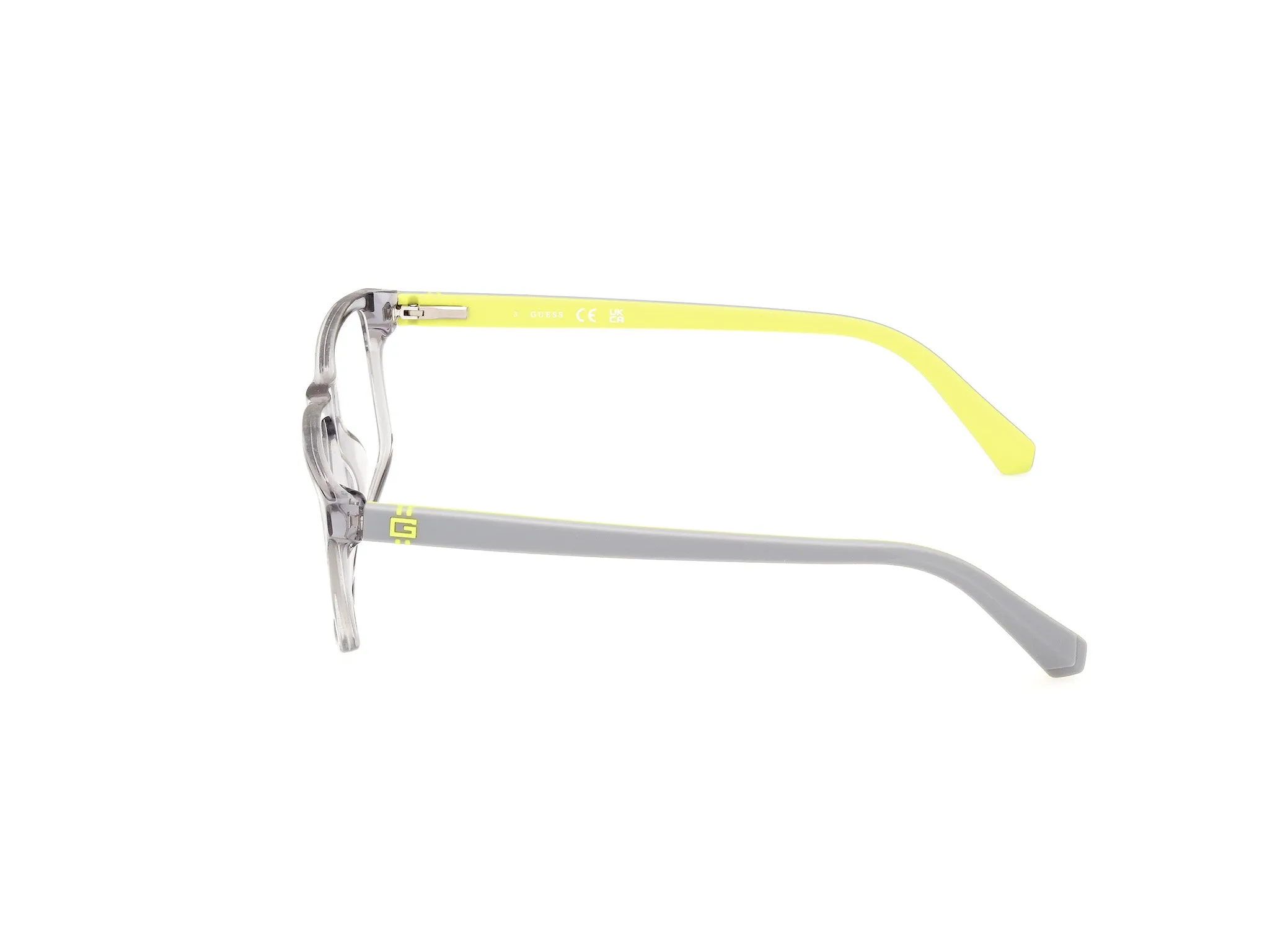 Guess GU50130 20 Montature da vista Acetato Grigio Squadrata Normale - immagine 3