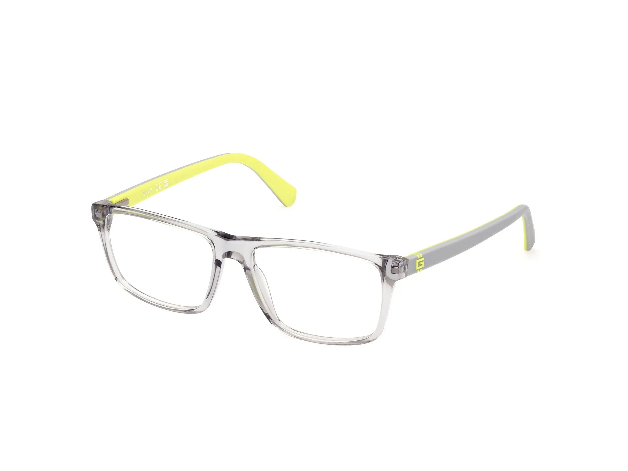 Guess GU50130 20 Montature da vista Acetato Grigio Squadrata Normale - immagine 1