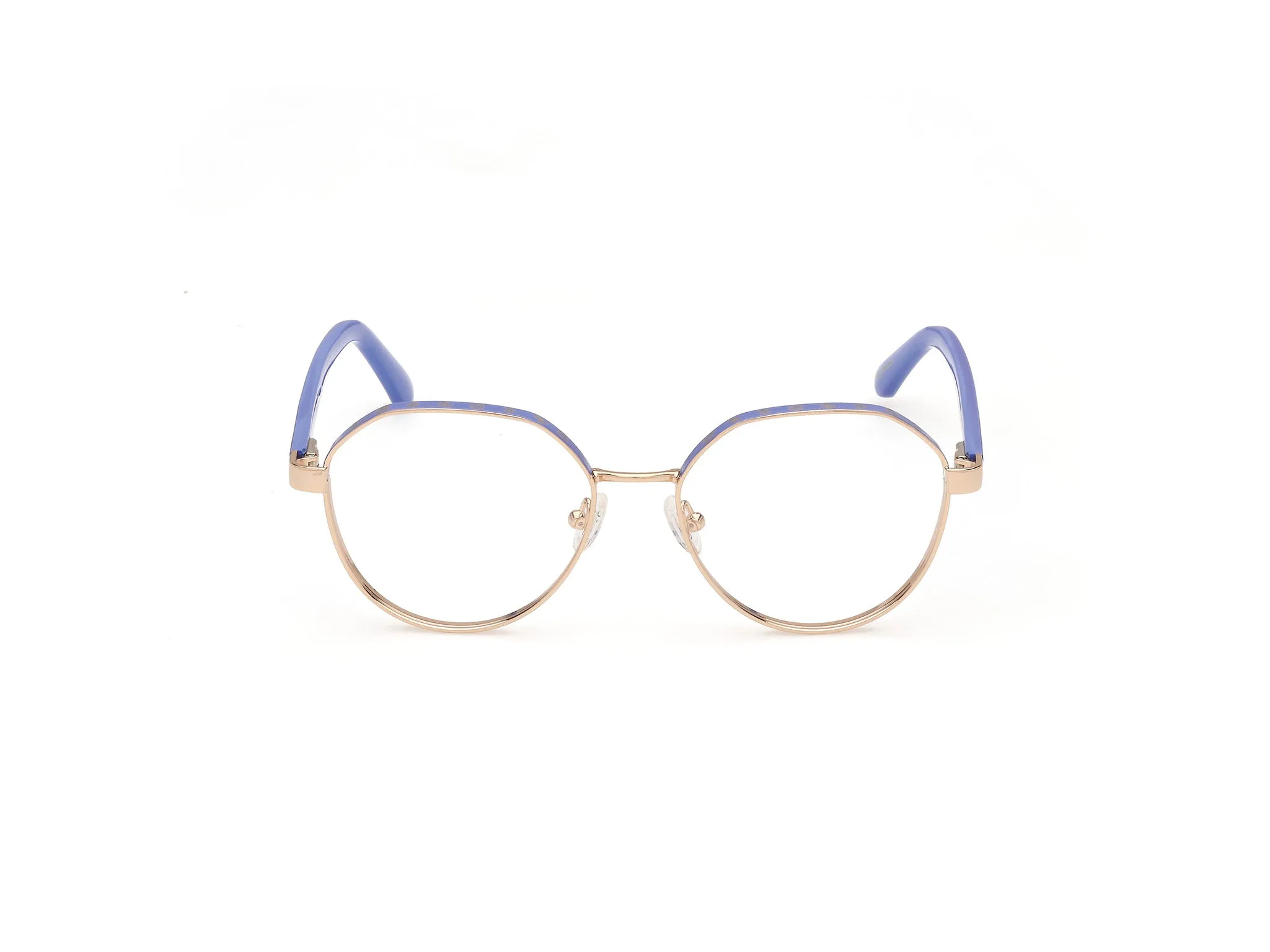 Guess GU50124 092 Montature da vista Metallo Oro Rotonda Normale - immagine 2