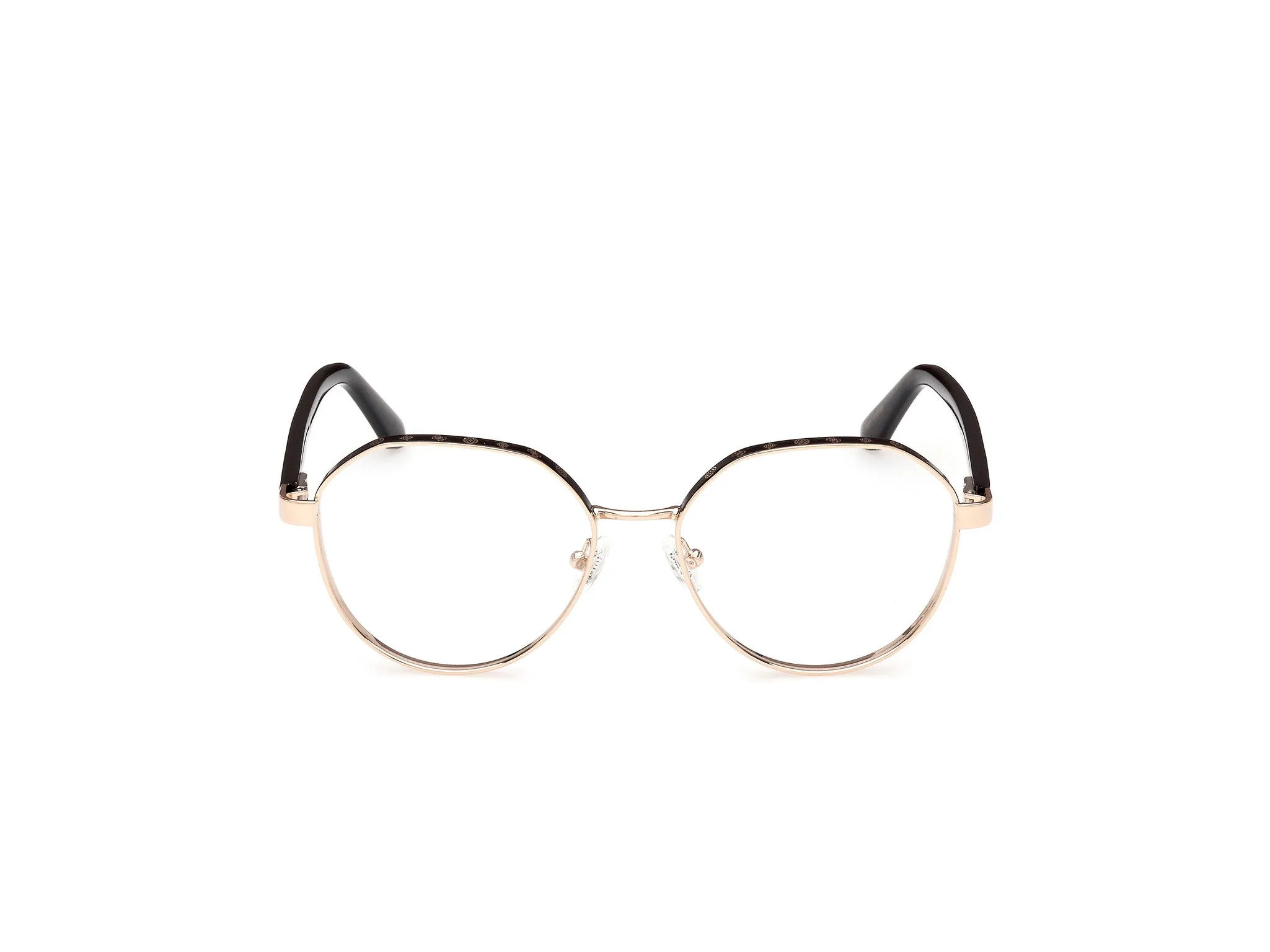 Guess GU50124 5 Montature da vista Metallo Nero Rotonda Normale - immagine 2