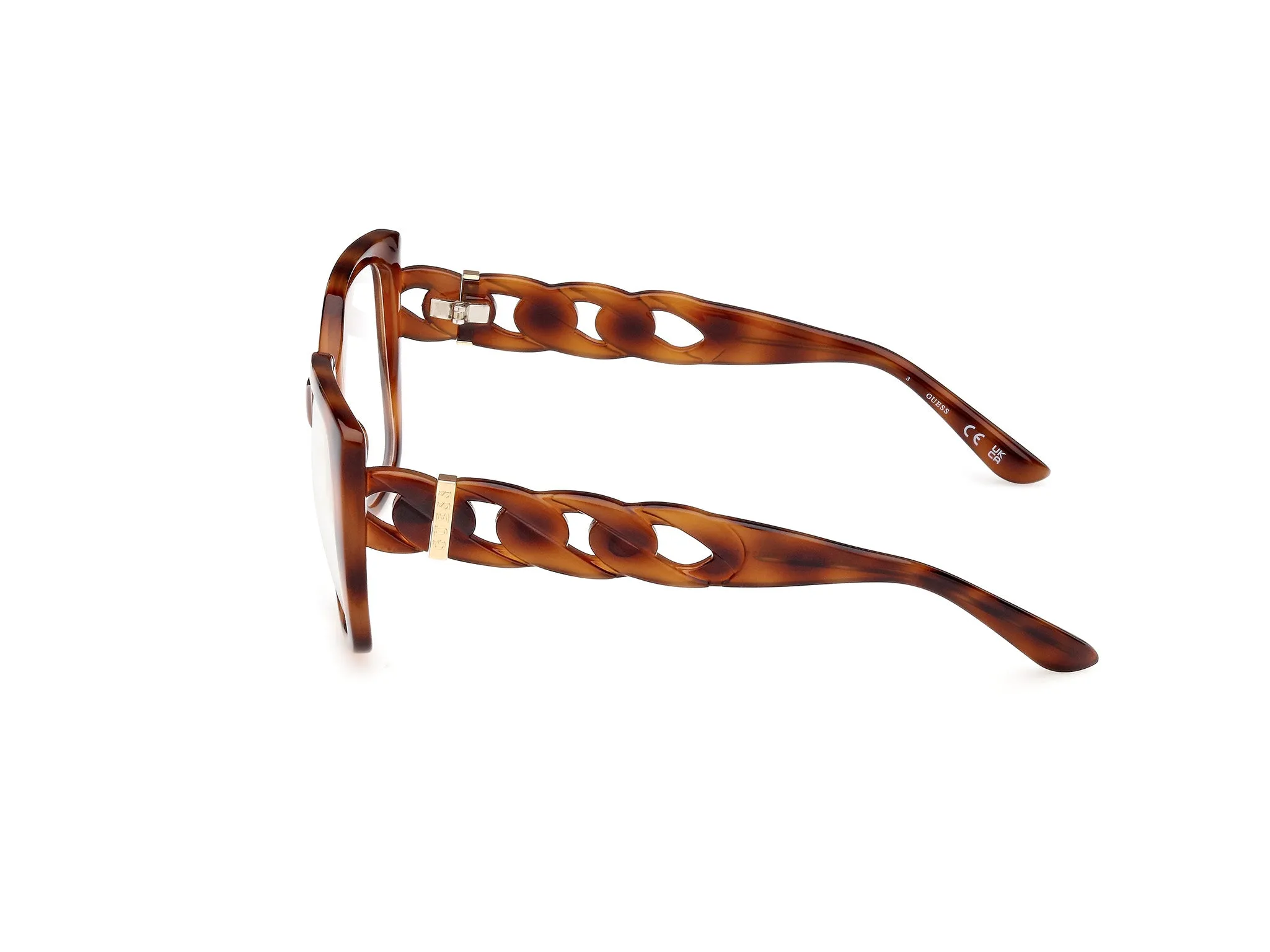 Guess GU50118 53 Montature da vista Iniettato Havana Squadrata Normale - immagine 3