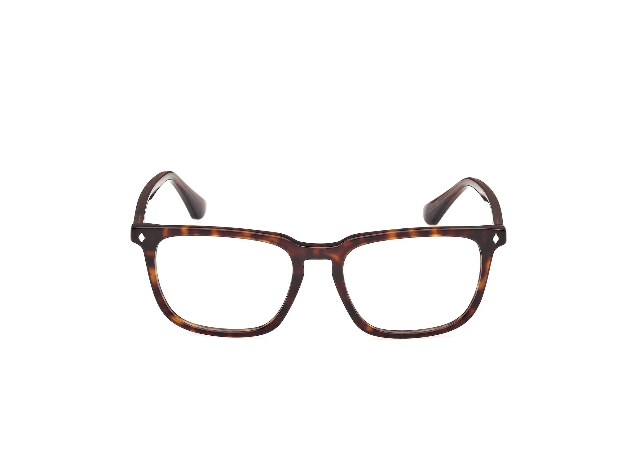 Web WE5430 56 Montature da vista Acetato Havana Squadrata Normale - immagine 2