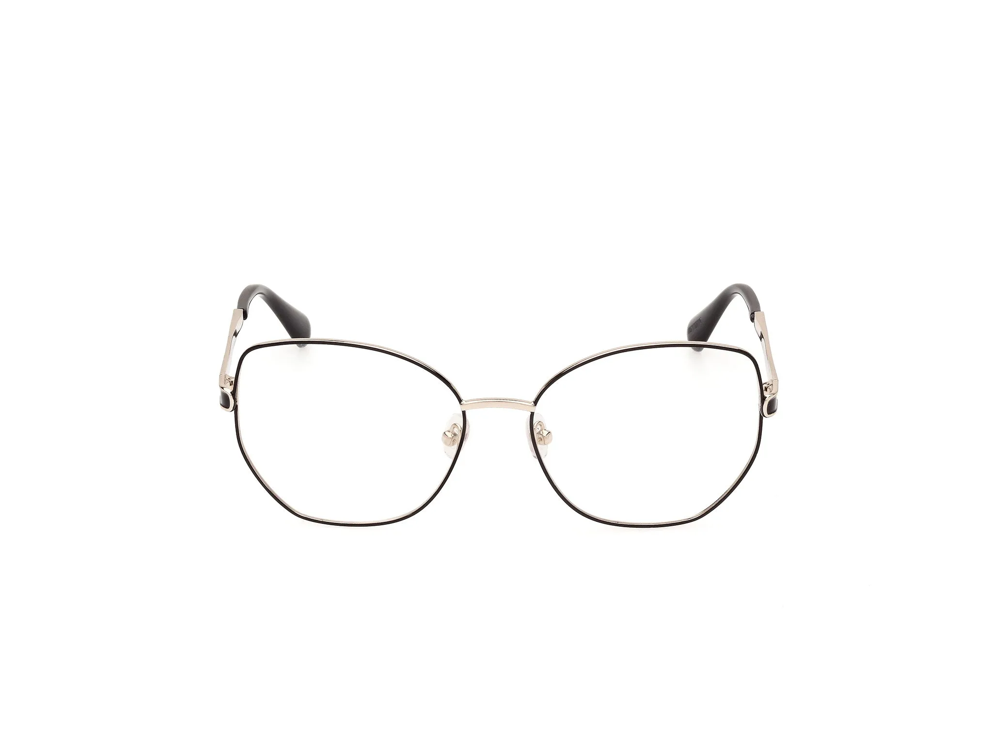 MAX&Co MO5140 1 Montature da vista Metallo Nero Rotonda Normale - immagine 2