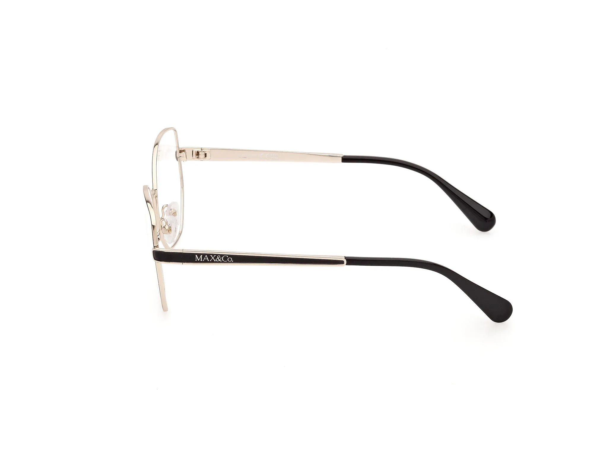 MAX&Co MO5140 1 Montature da vista Metallo Nero Rotonda Normale - immagine 3