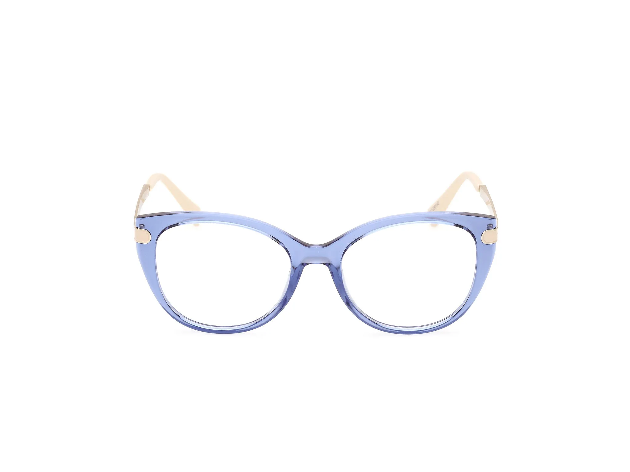 MAX&Co MO5135 090 Montature da vista Iniettato Blu Rotonda Normale - immagine 2