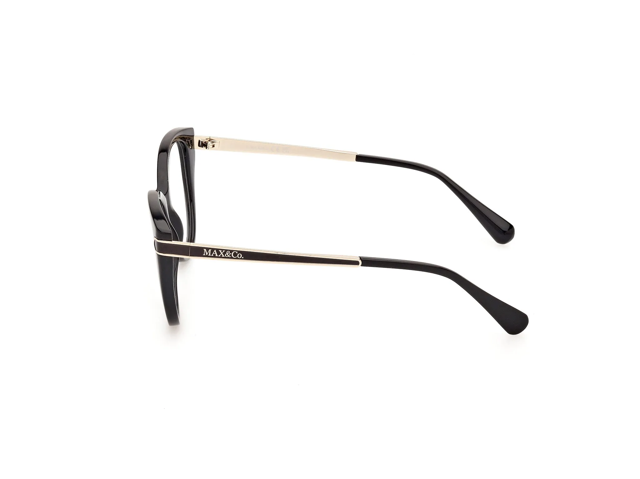 MAX&Co MO5135 1 Montature da vista Iniettato Nero Rotonda Normale - immagine 3